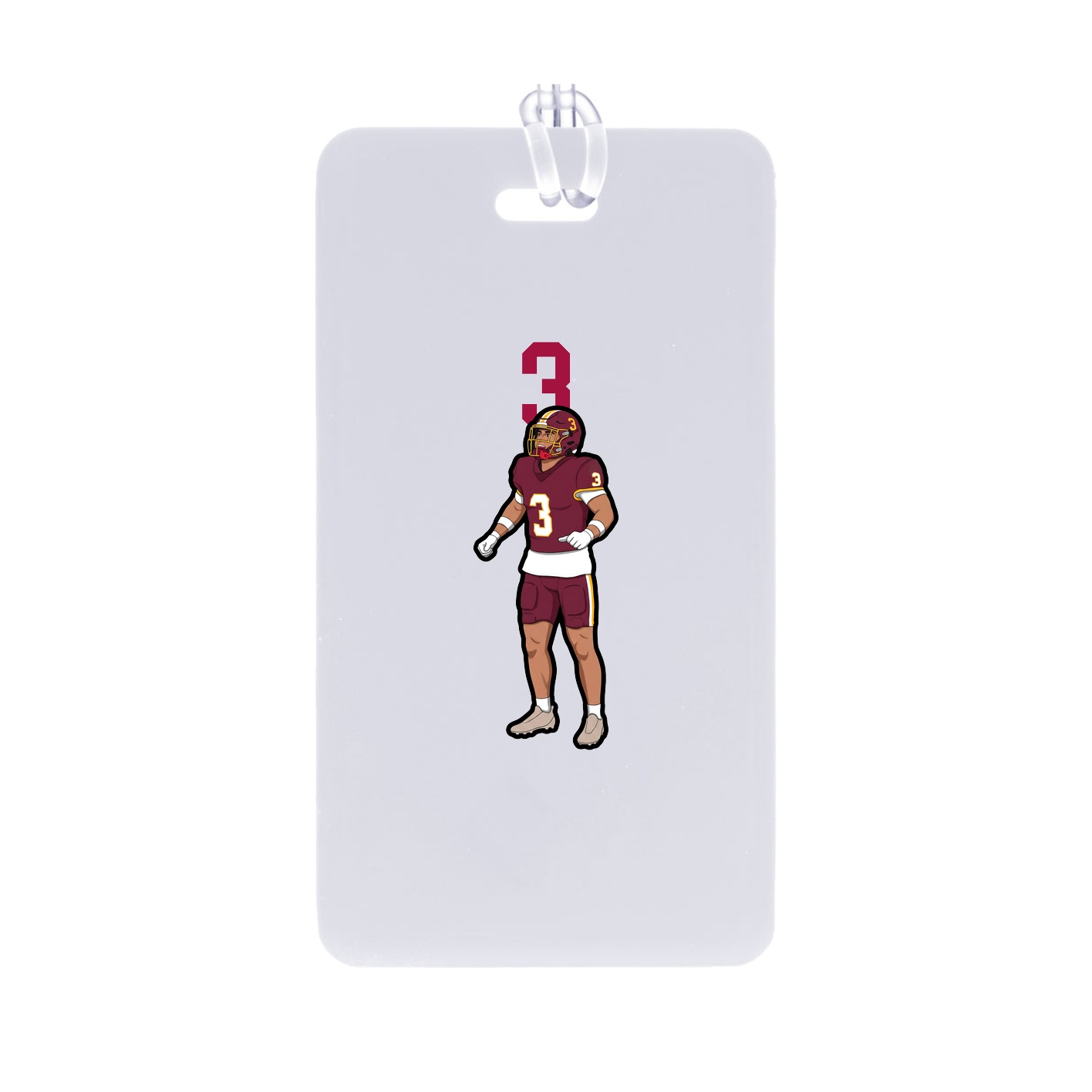 Bag Tag — Number Top in Classic