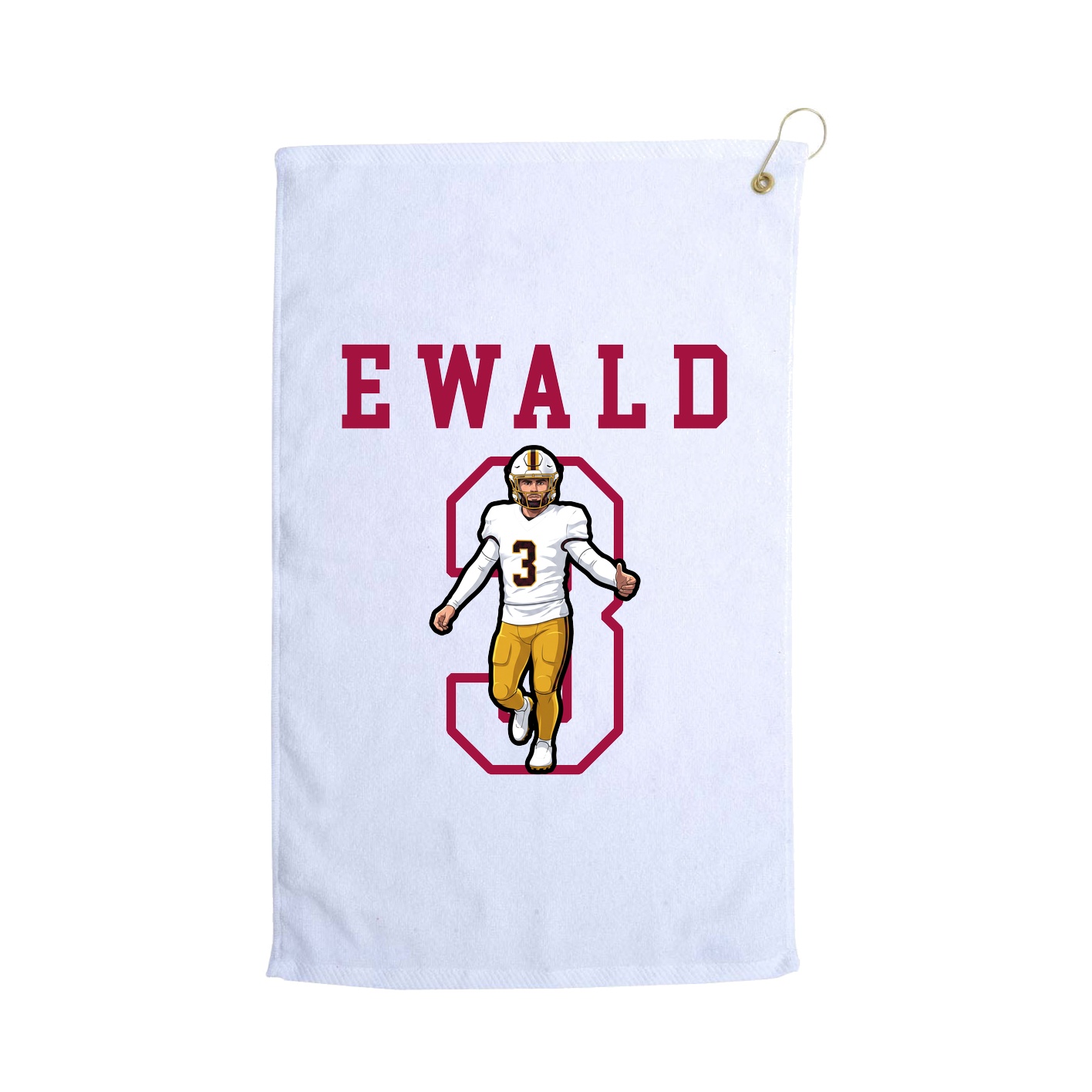 Golf Towel — Shirsey in White
