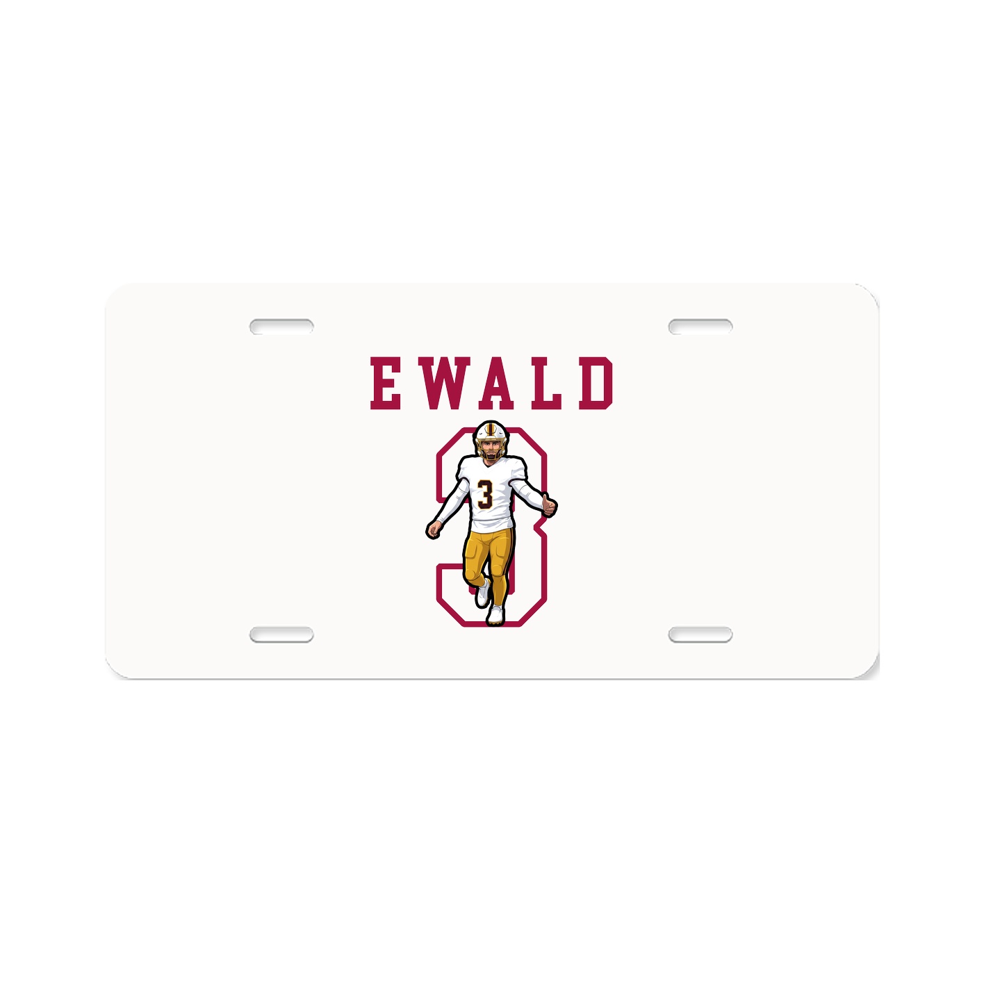 License Plate — Shirsey in Classic