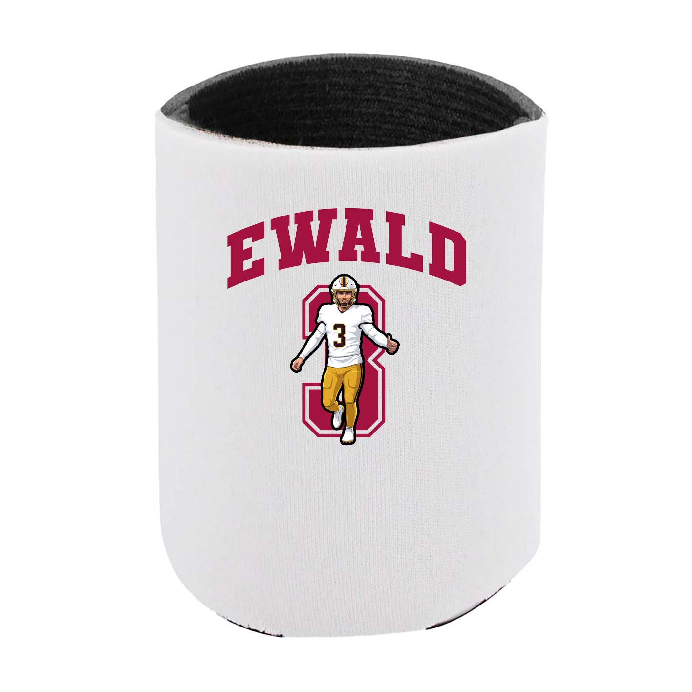 Can Holder — Number in White