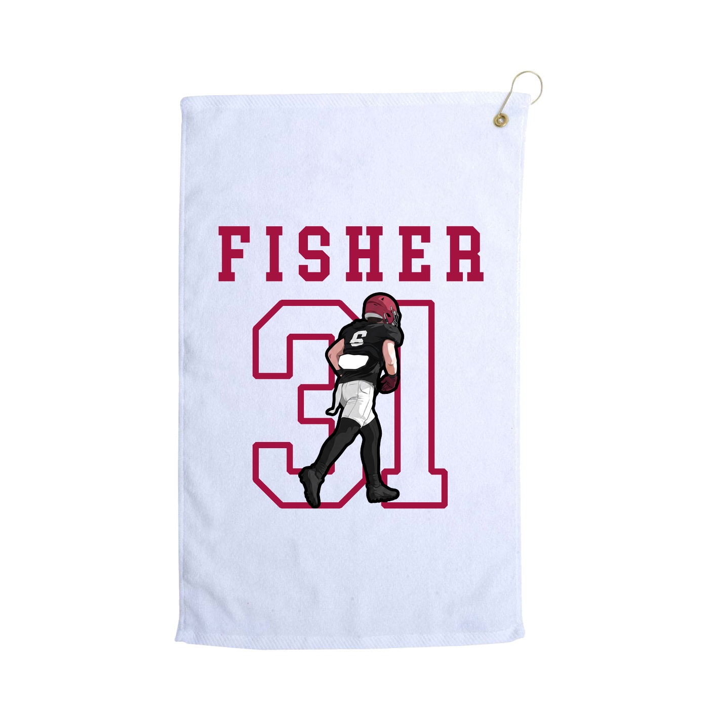 Golf Towel — Shirsey in White