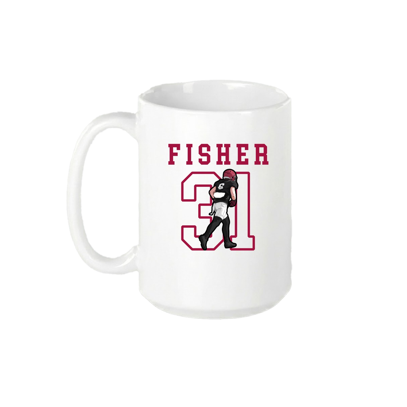 15oz Coffee Mug — Shirsey in White