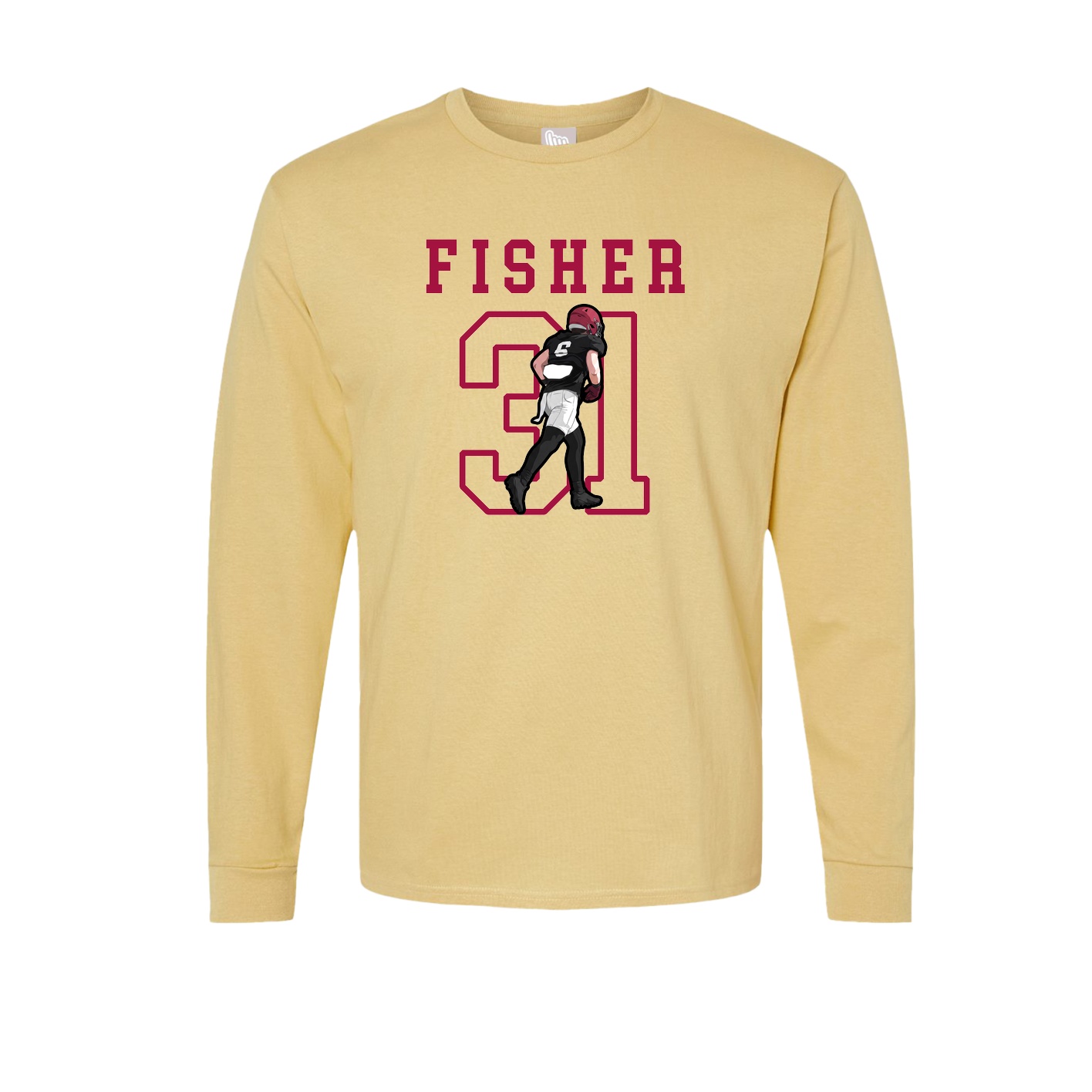 Long Sleeve Tee — Shirsey in Vegas Gold