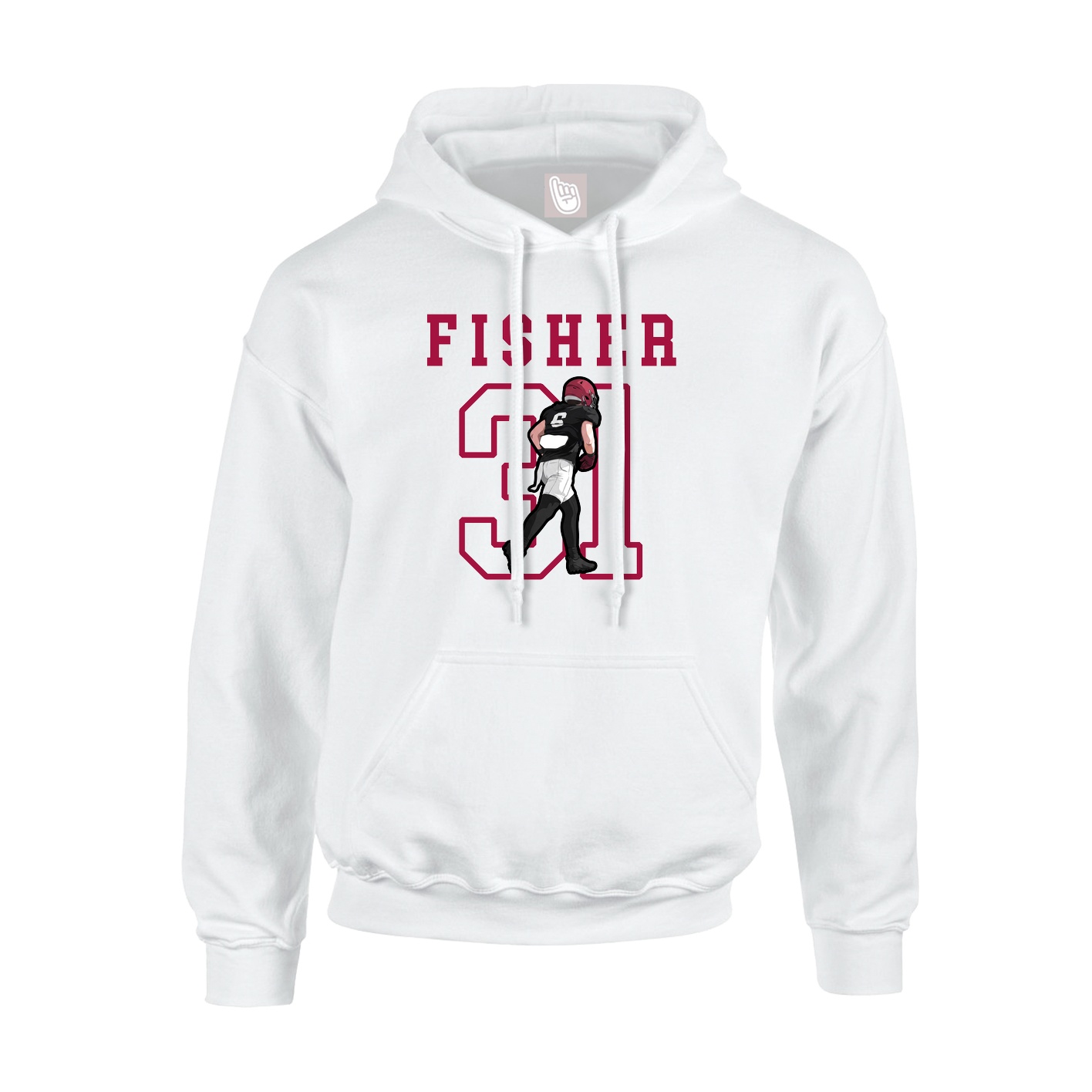 Youth Hoodie — Shirsey in White