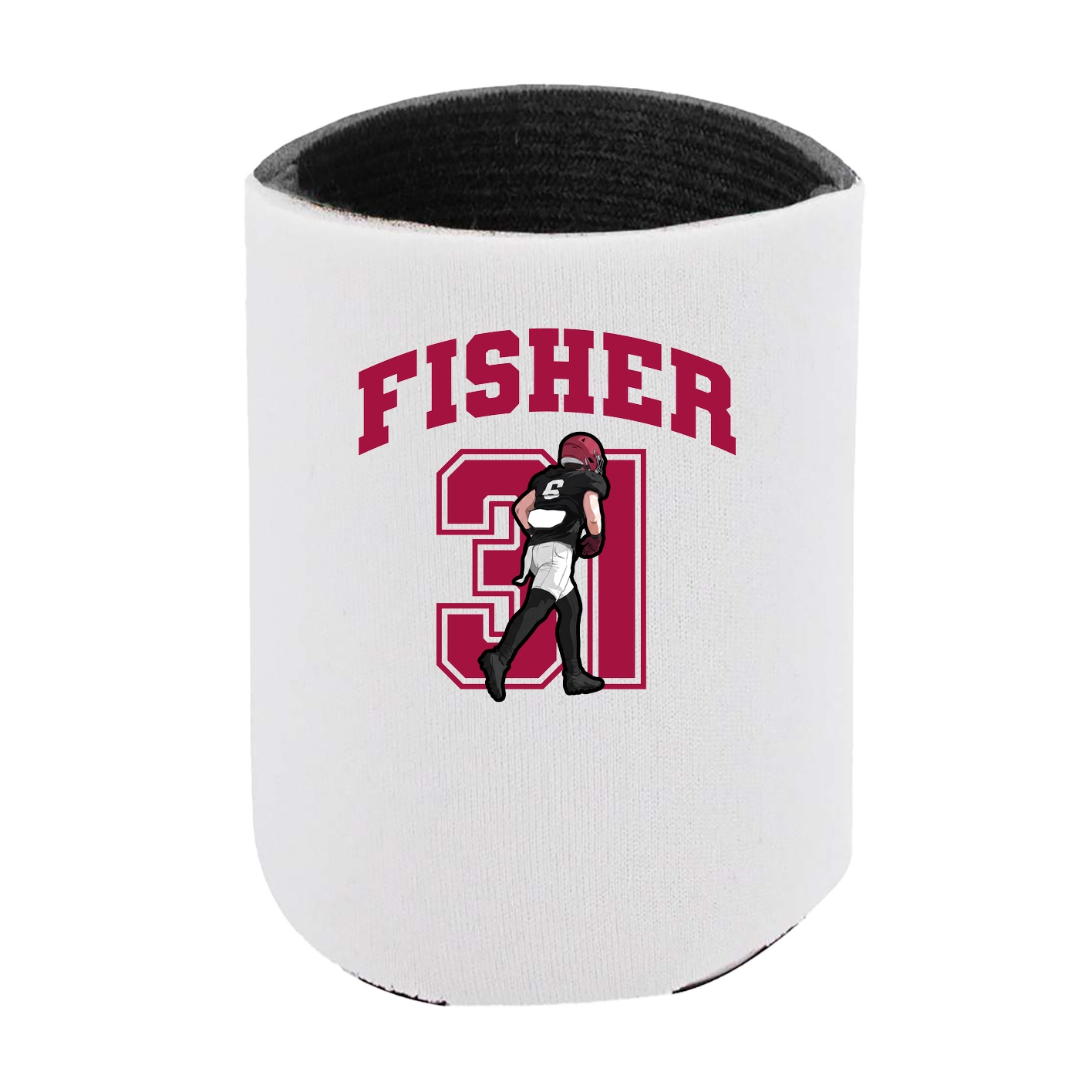 Can Holder — Number in White
