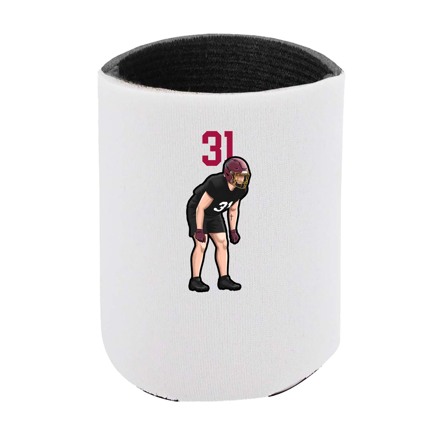 Can Holder — Number Top in White