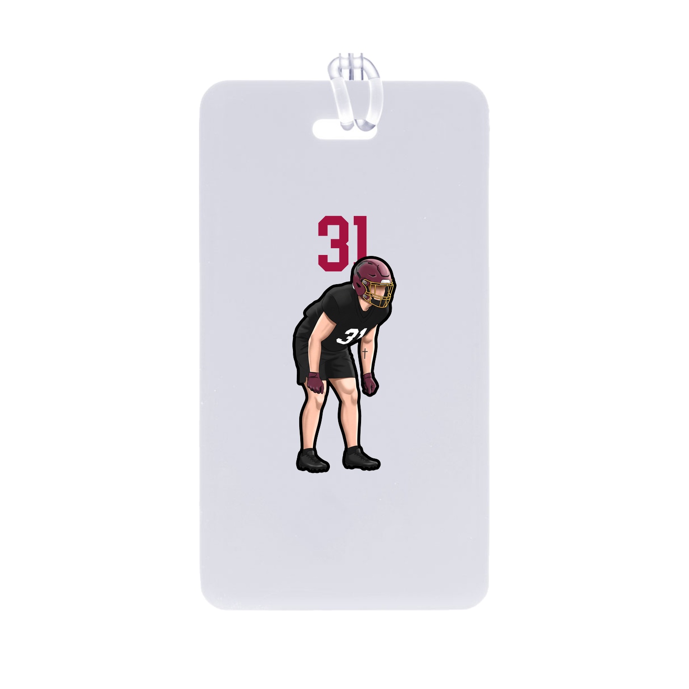Bag Tag — Number Top in Classic