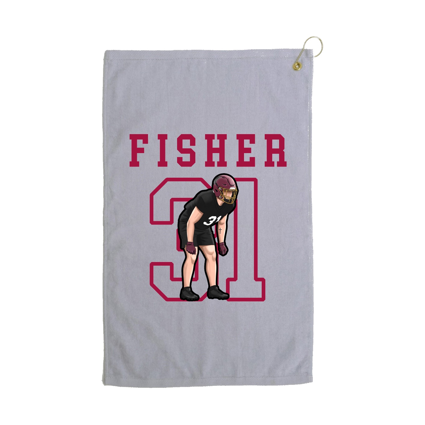 Golf Towel — Shirsey in Grey
