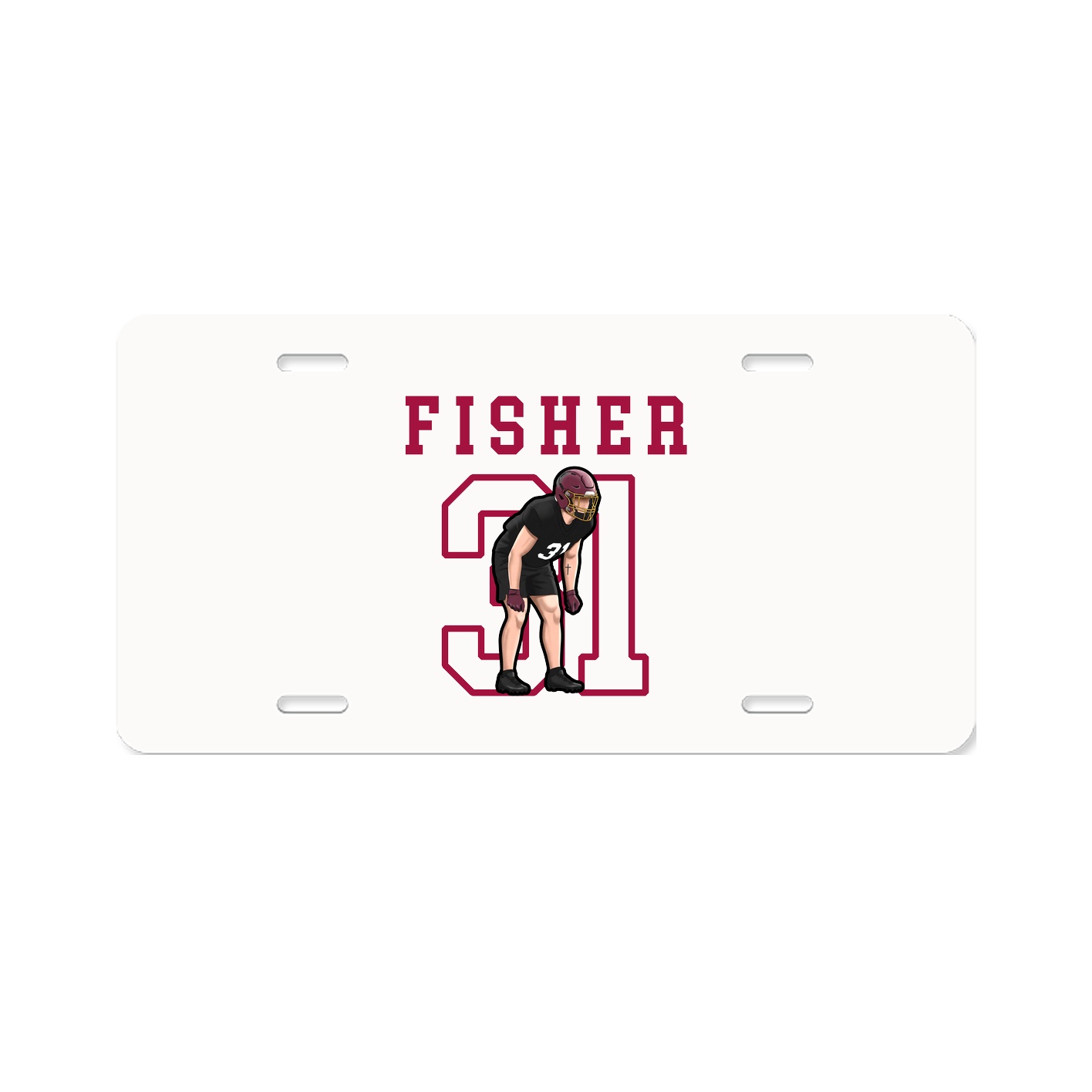 License Plate — Shirsey in Classic