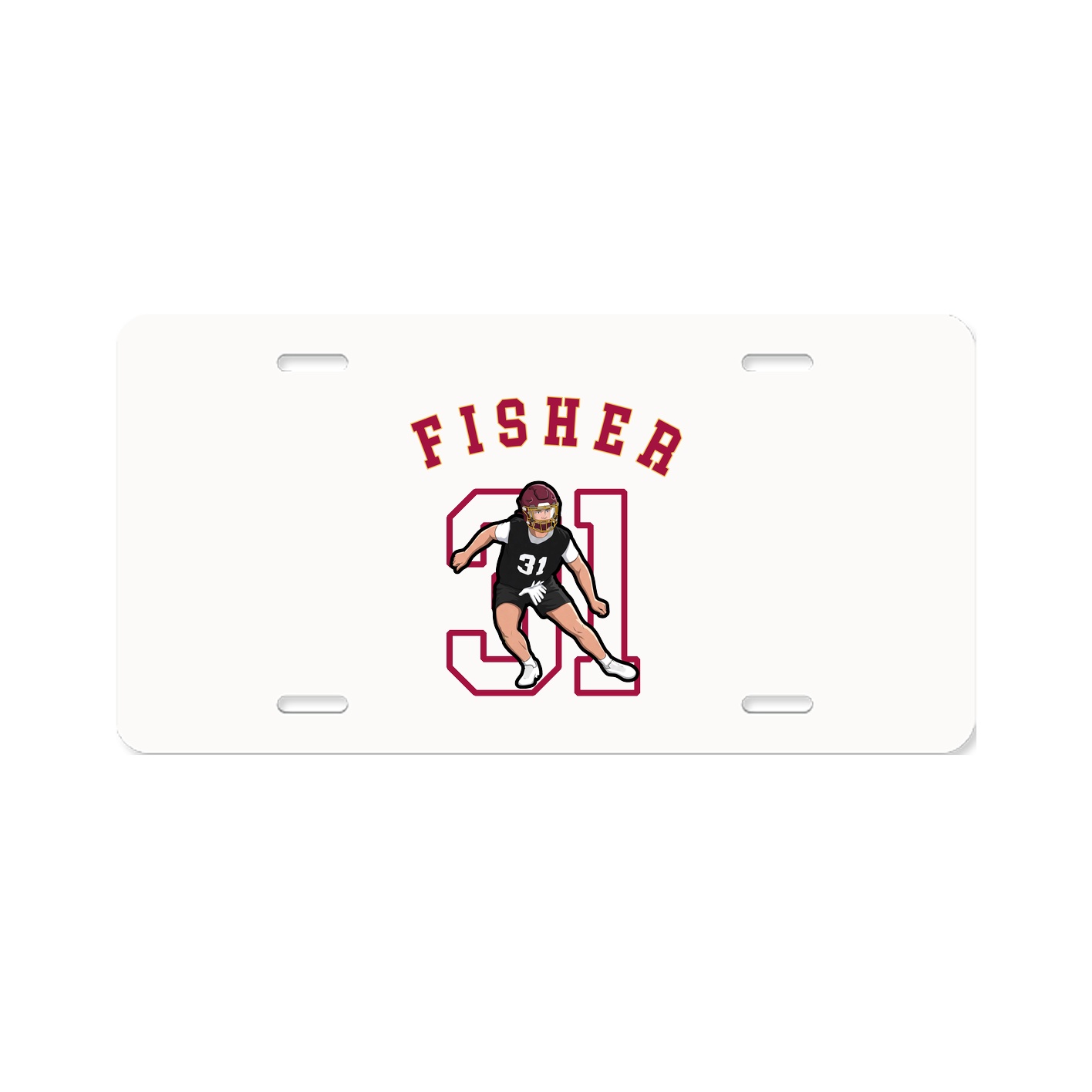 License Plate — Shirsey Arch in Classic