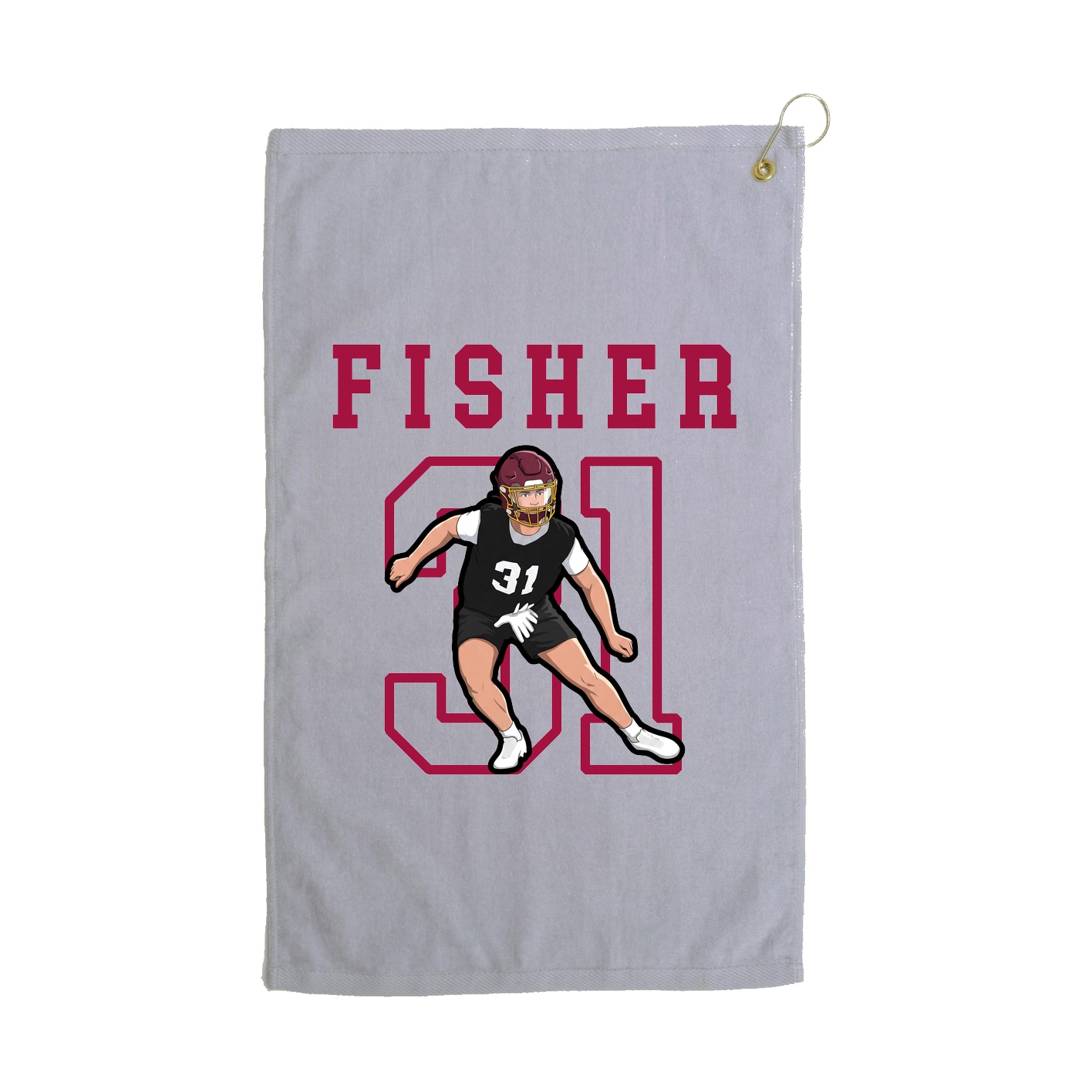 Golf Towel — Shirsey in Grey