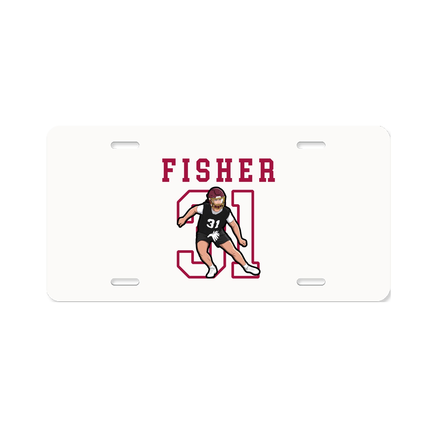 License Plate — Shirsey in Classic