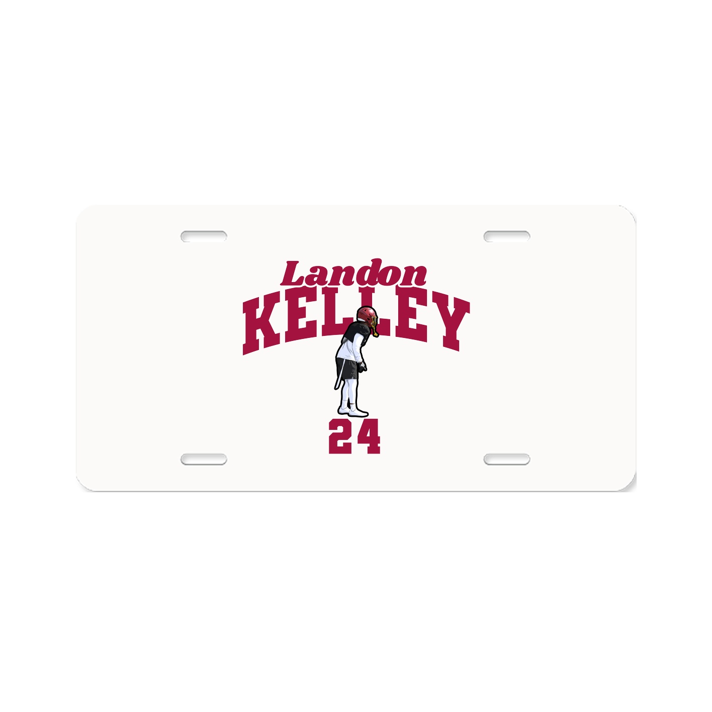 License Plate — Signature Arch in Classic