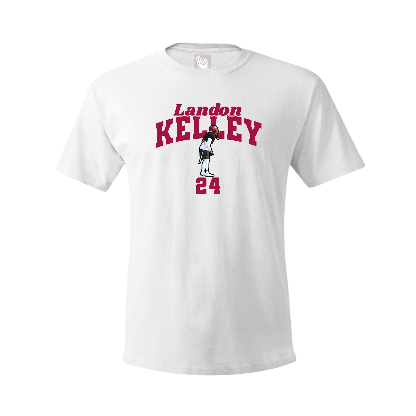 Youth Tee — Signature Arch in White