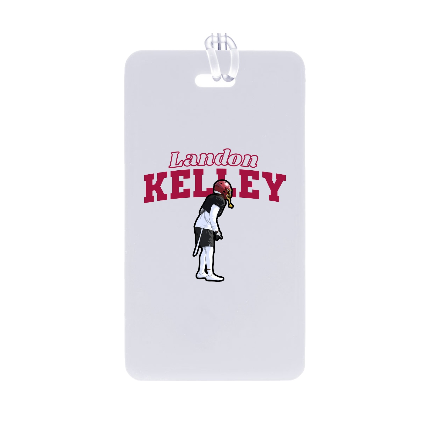 Bag Tag — Name Arch in Classic