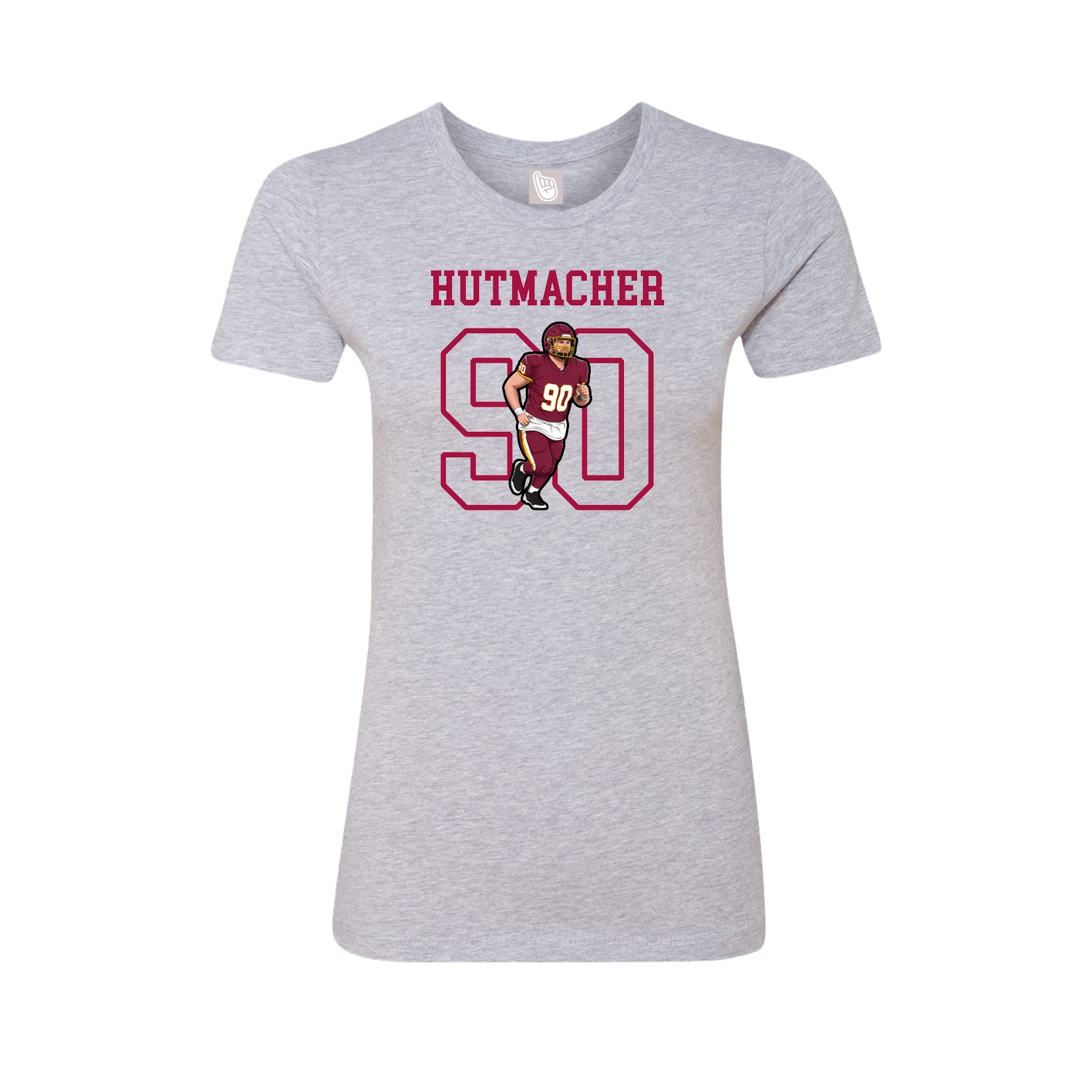 Fitted Women's Tee — Shirsey in Grey