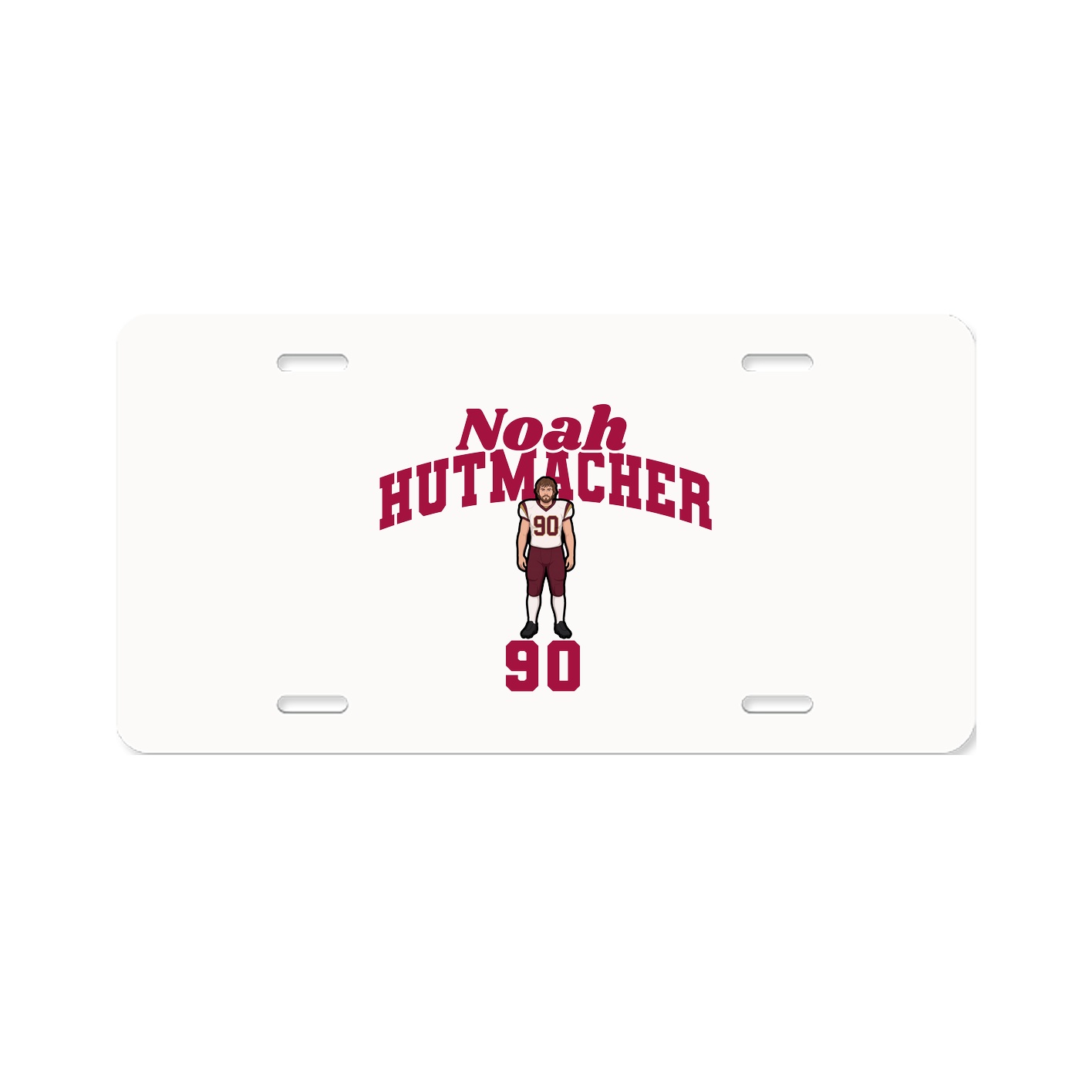 License Plate — Signature Arch in Classic