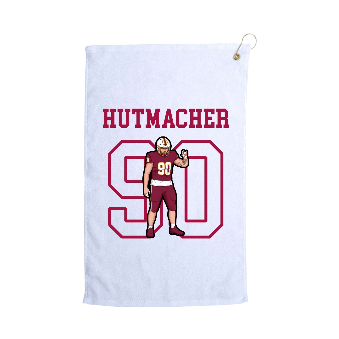 Golf Towel — Shirsey in White