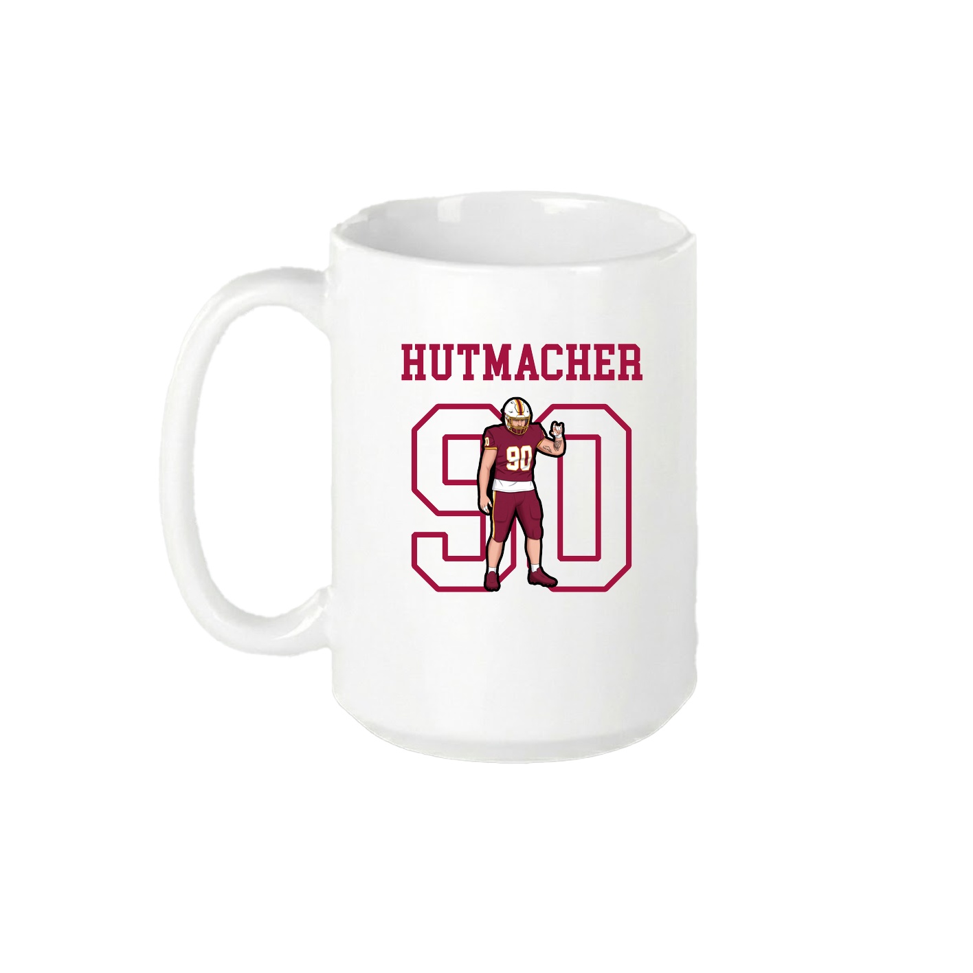 15oz Coffee Mug — Shirsey in White