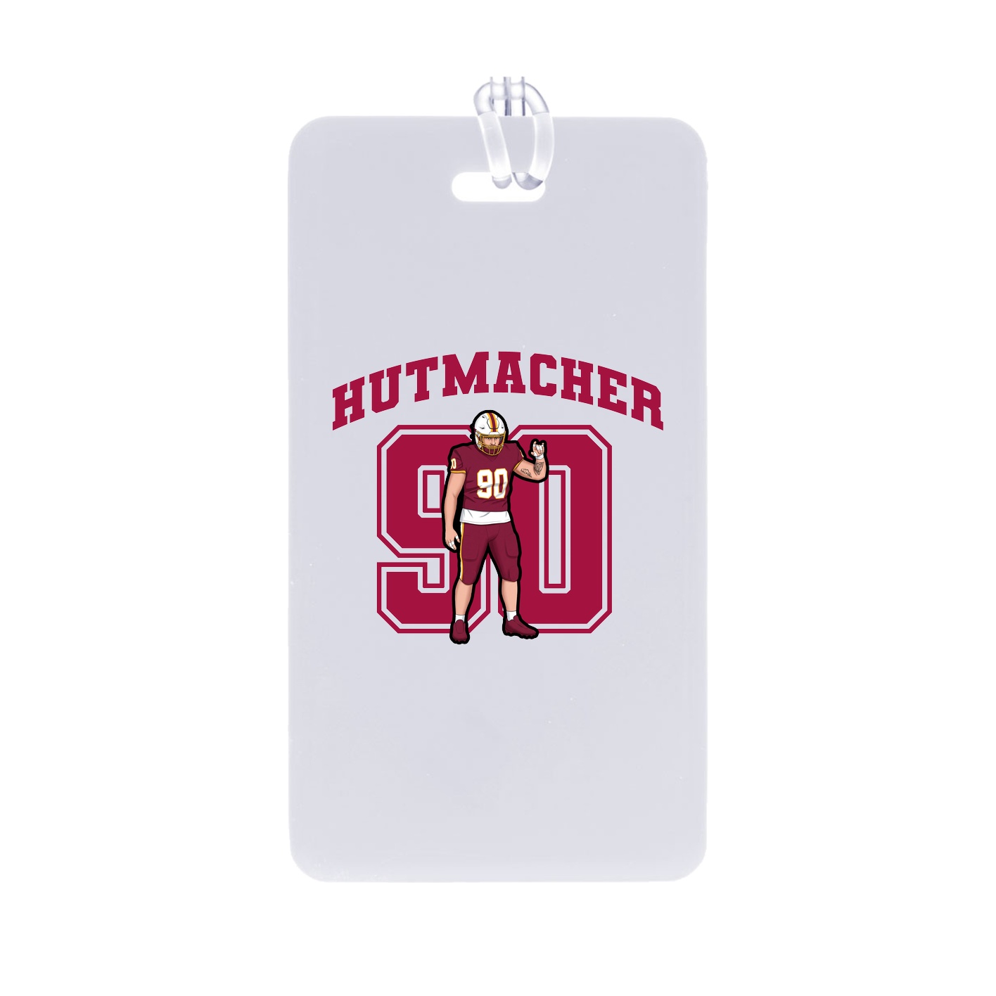 Bag Tag — Number in Classic