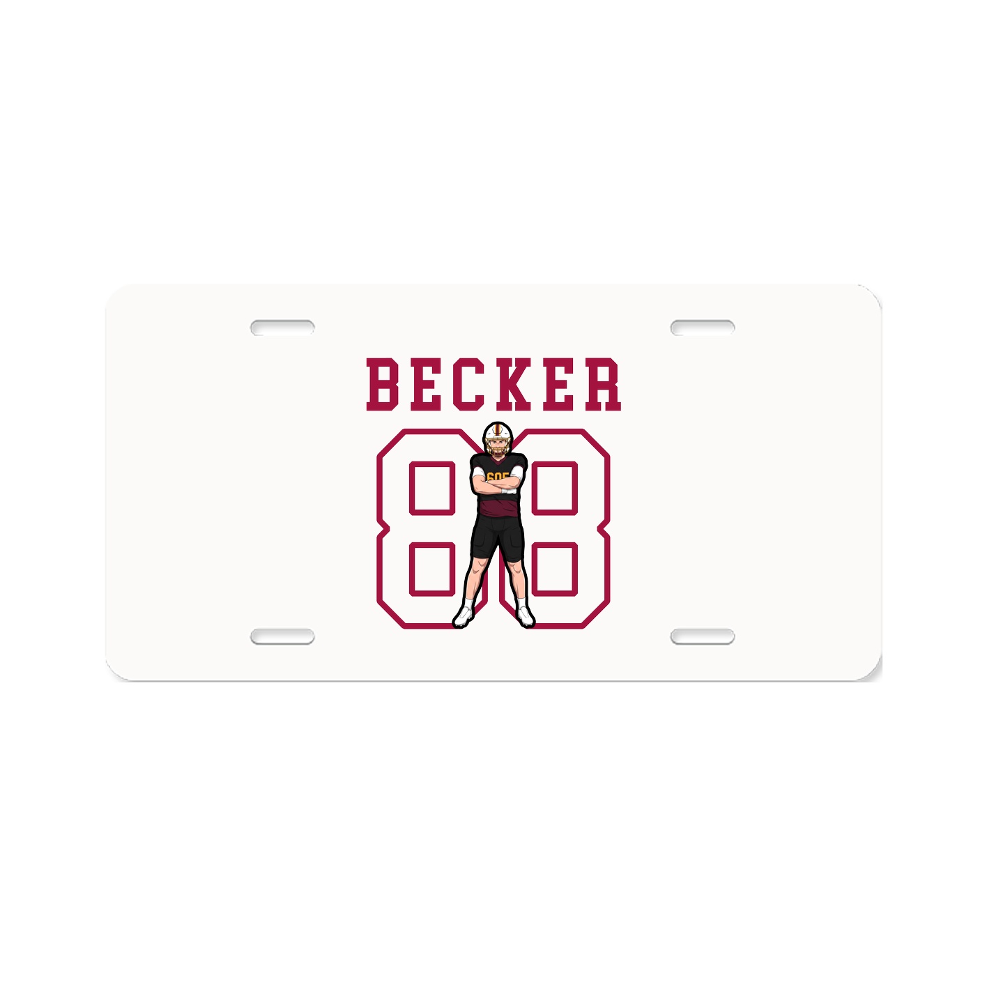 License Plate — Shirsey in Classic