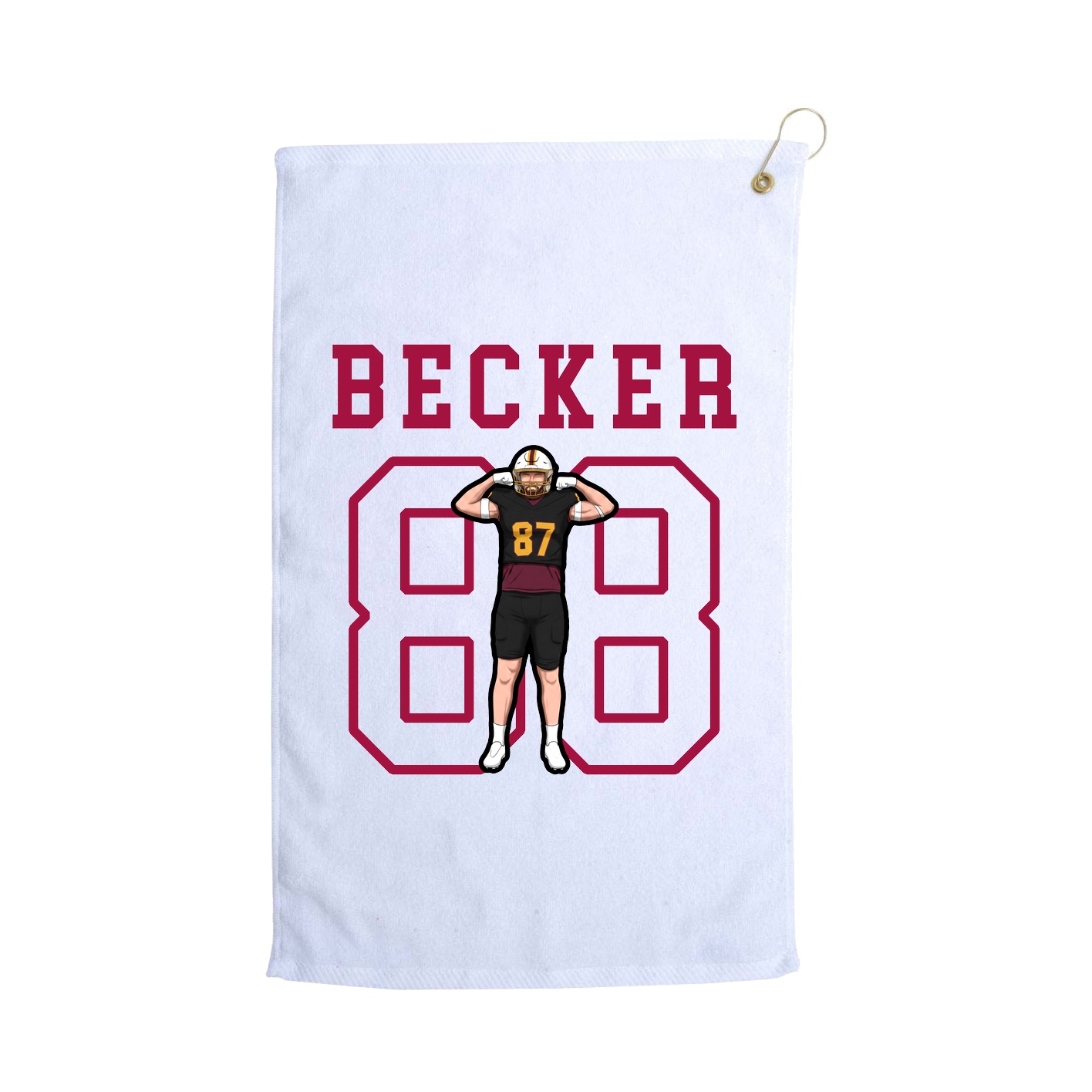 Golf Towel — Shirsey in White