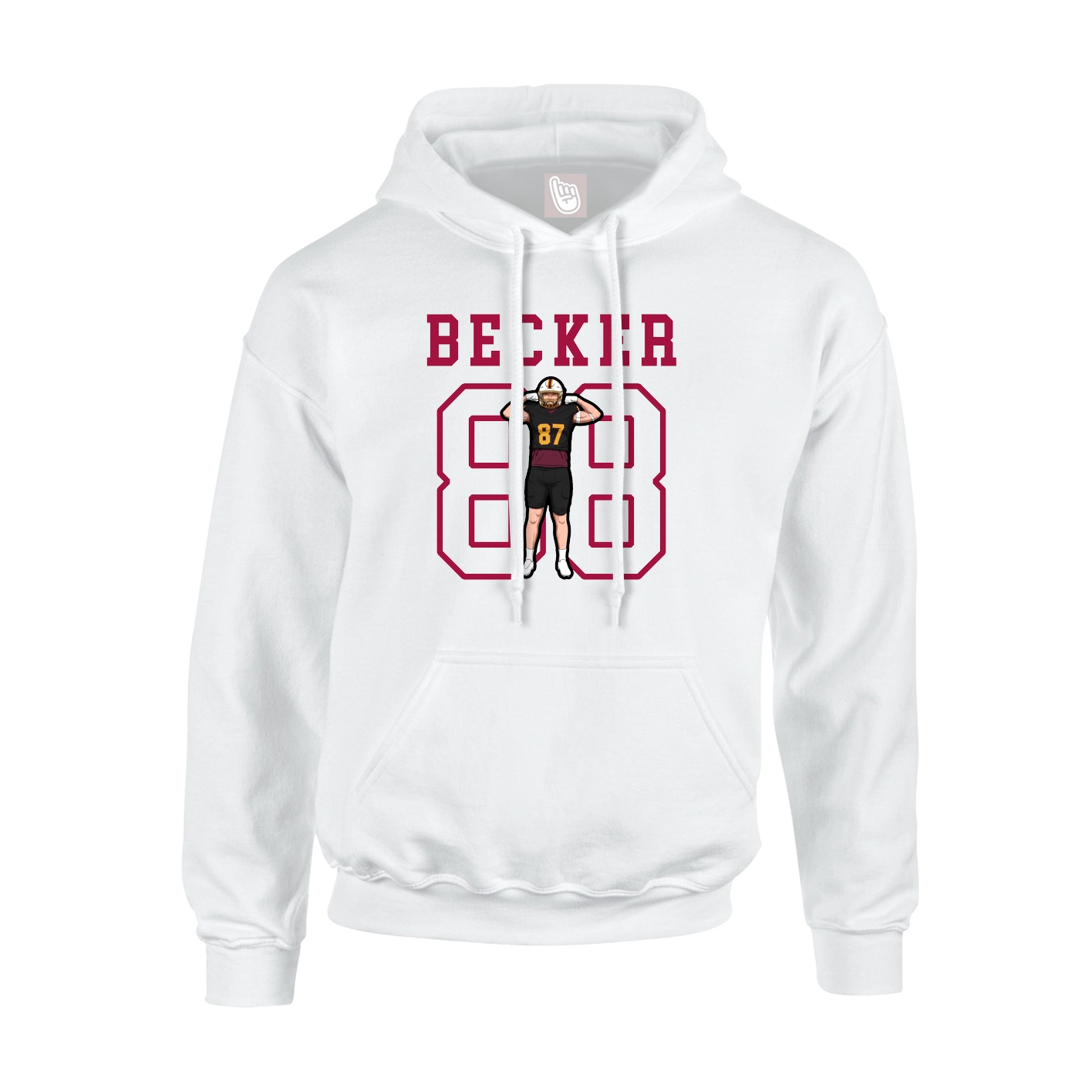 Youth Hoodie — Shirsey in White
