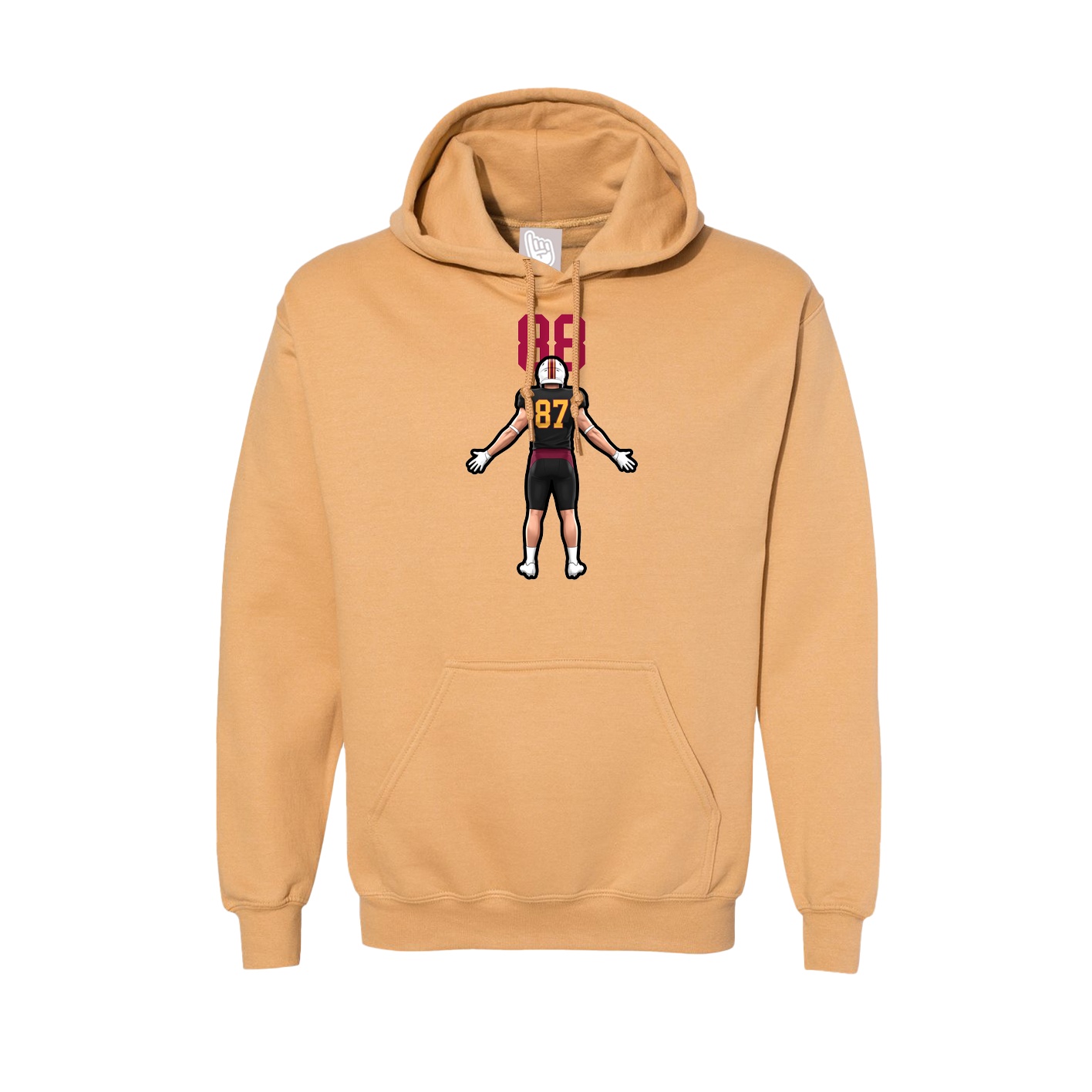 Hoodie — Number Top in Vegas Gold