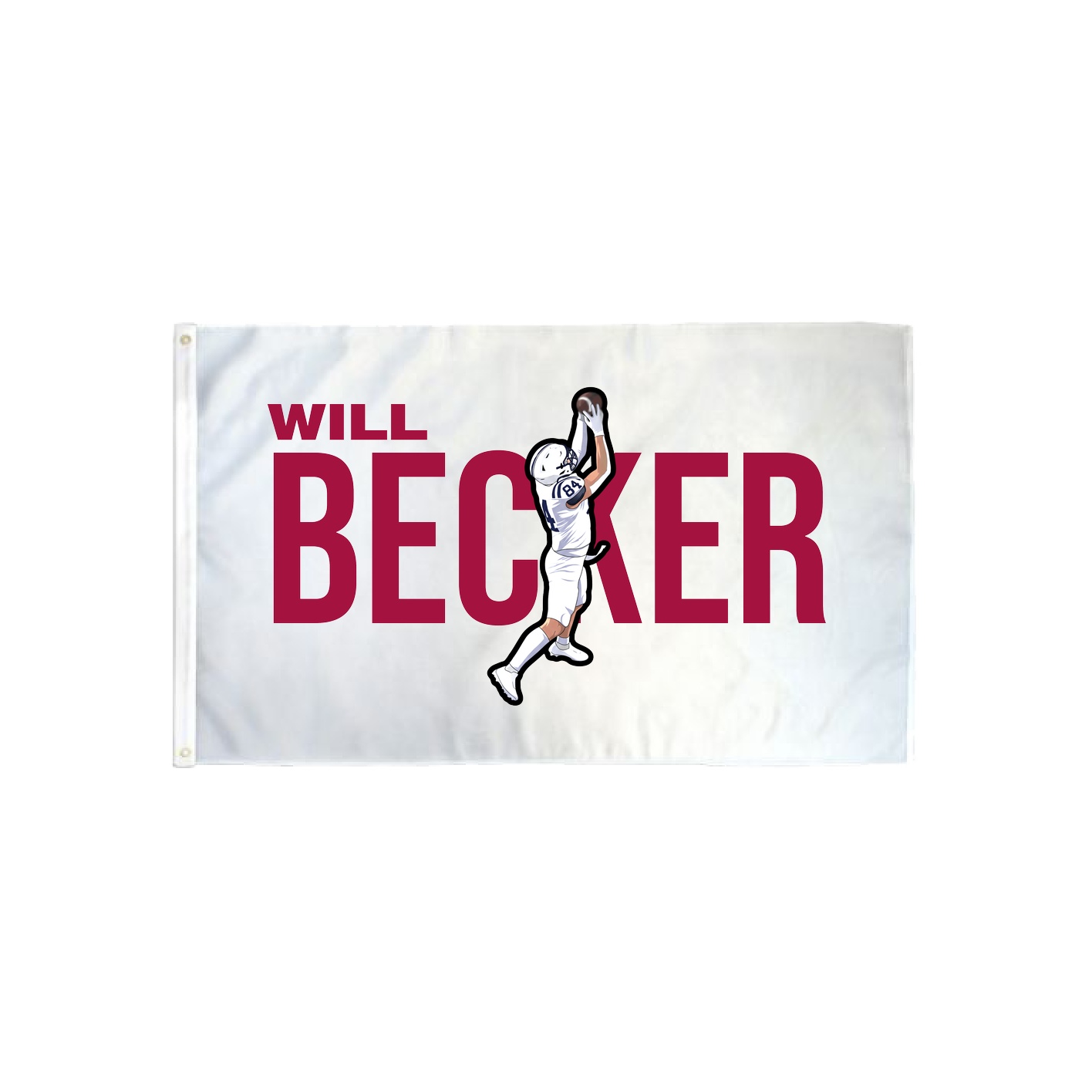 3x5 Flag — Player Name in Classic