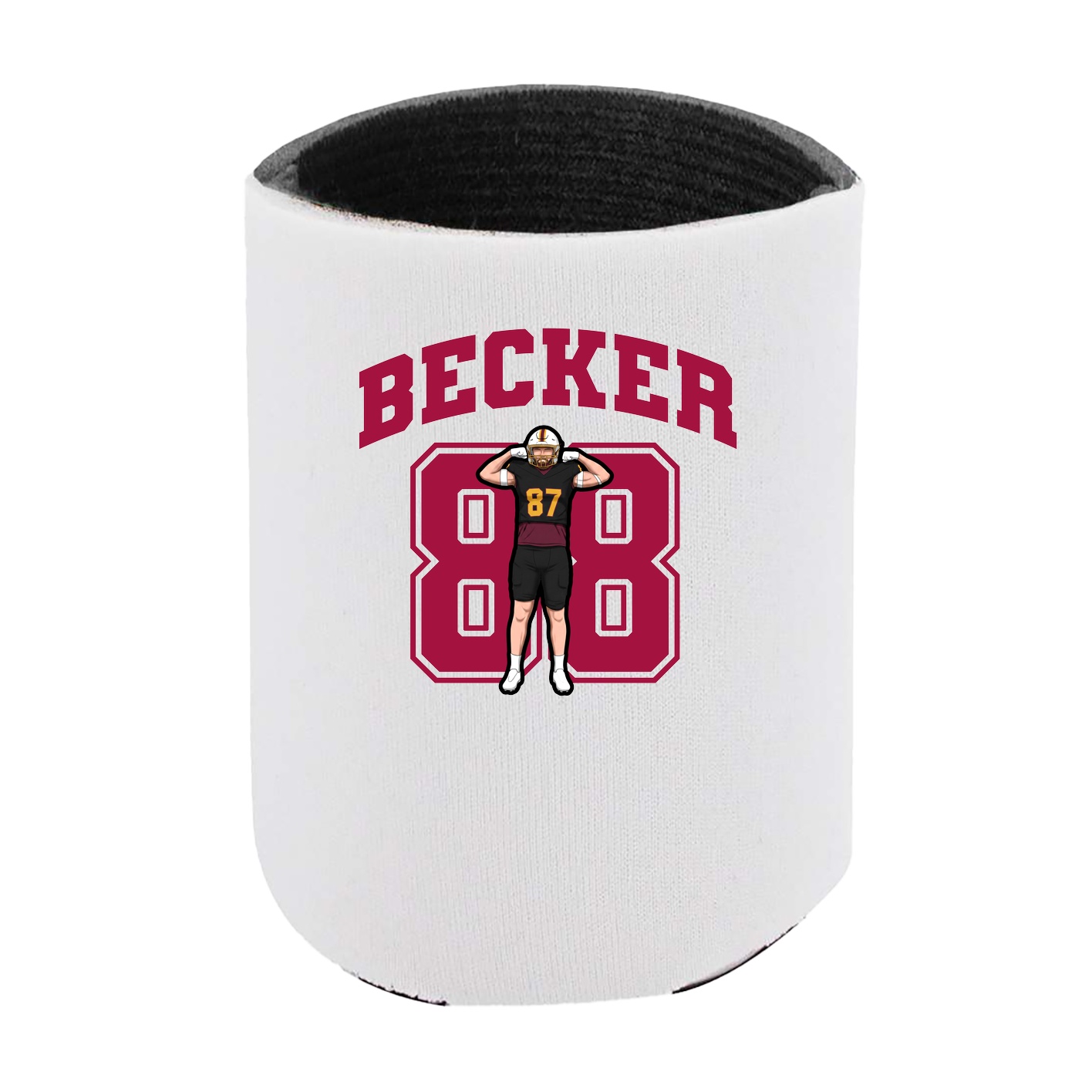 Can Holder — Number in White