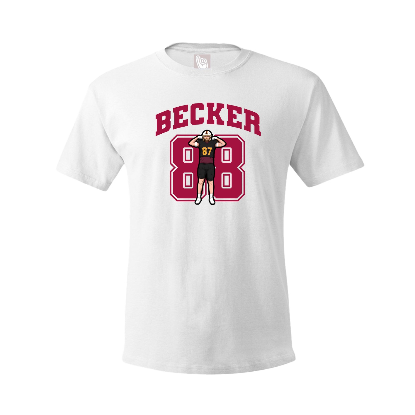 Tee — Number in White