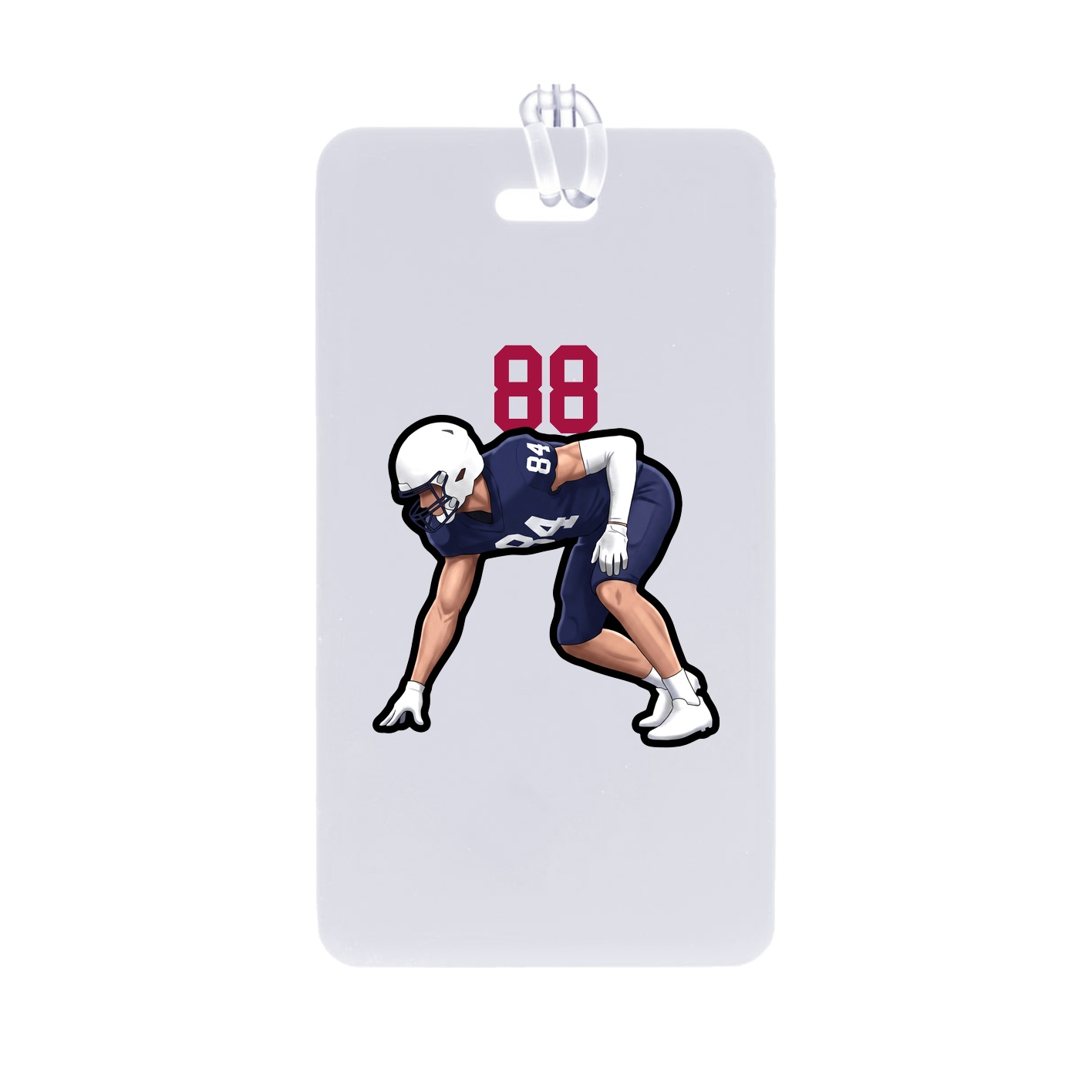 Bag Tag — Number Top in Classic