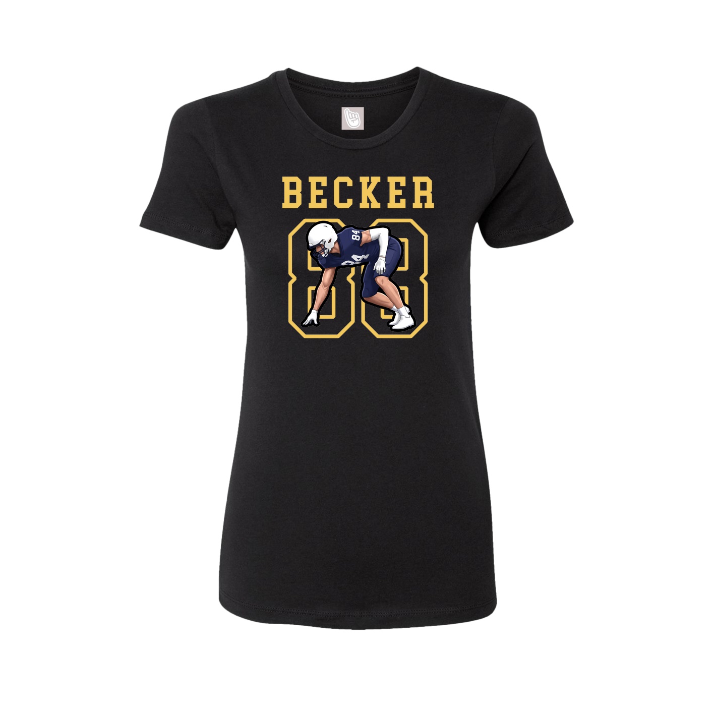 Fitted Women's Tee — Shirsey in Black