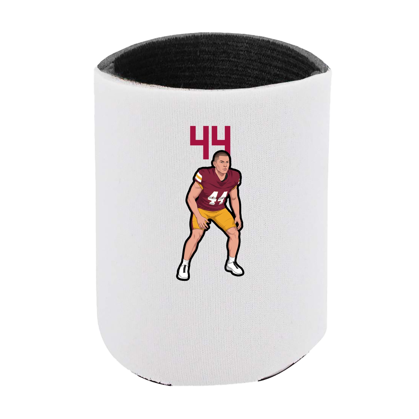 Can Holder — Number Top in White