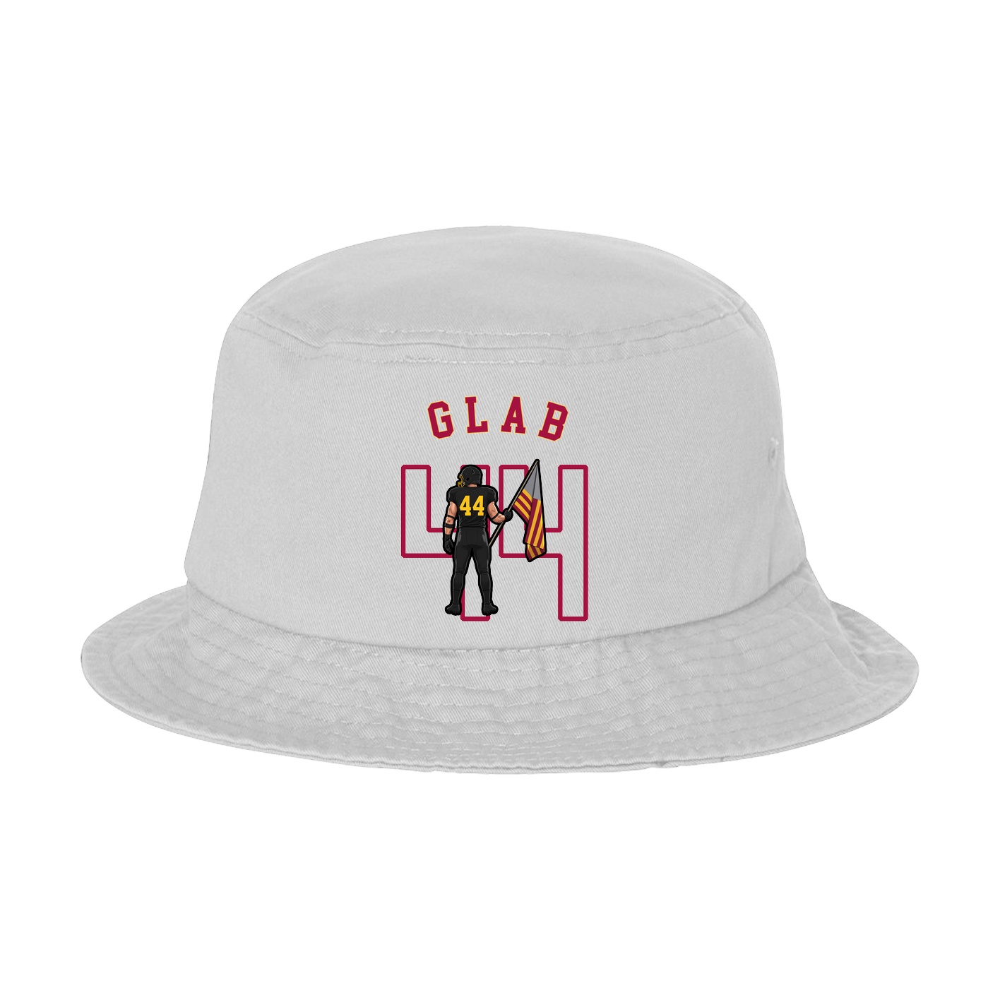 Bucket Cap — Shirsey Arch in White