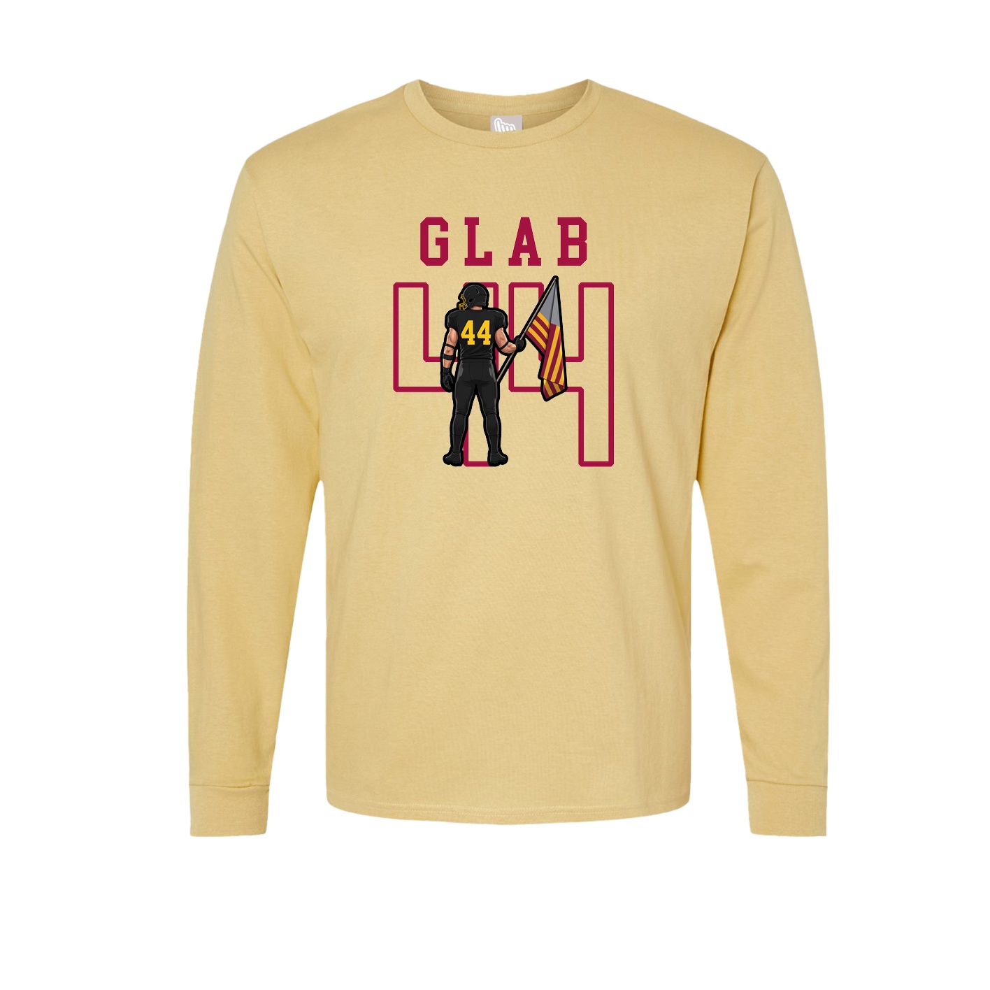 Long Sleeve Tee — Shirsey in Vegas Gold