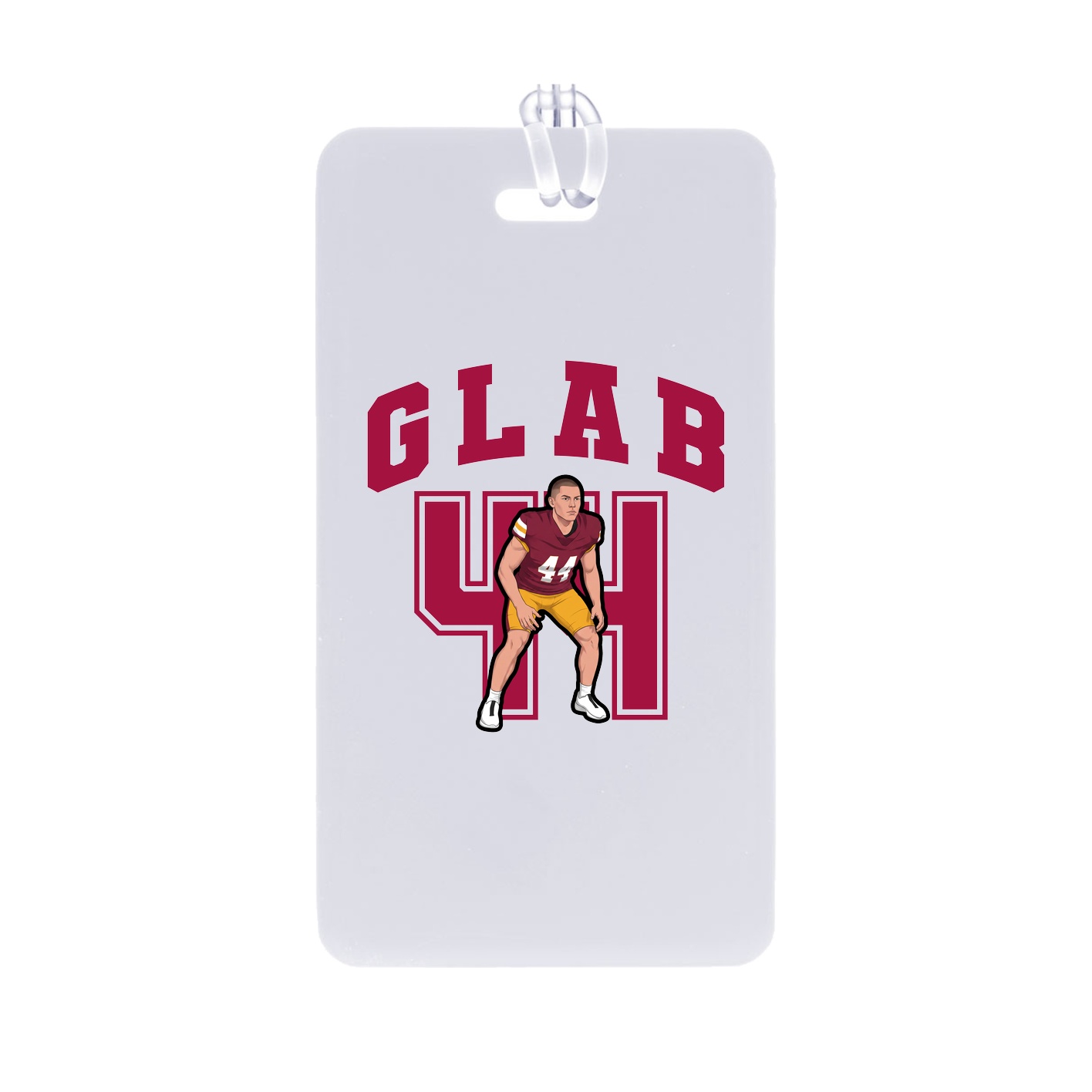 Bag Tag — Number in Classic