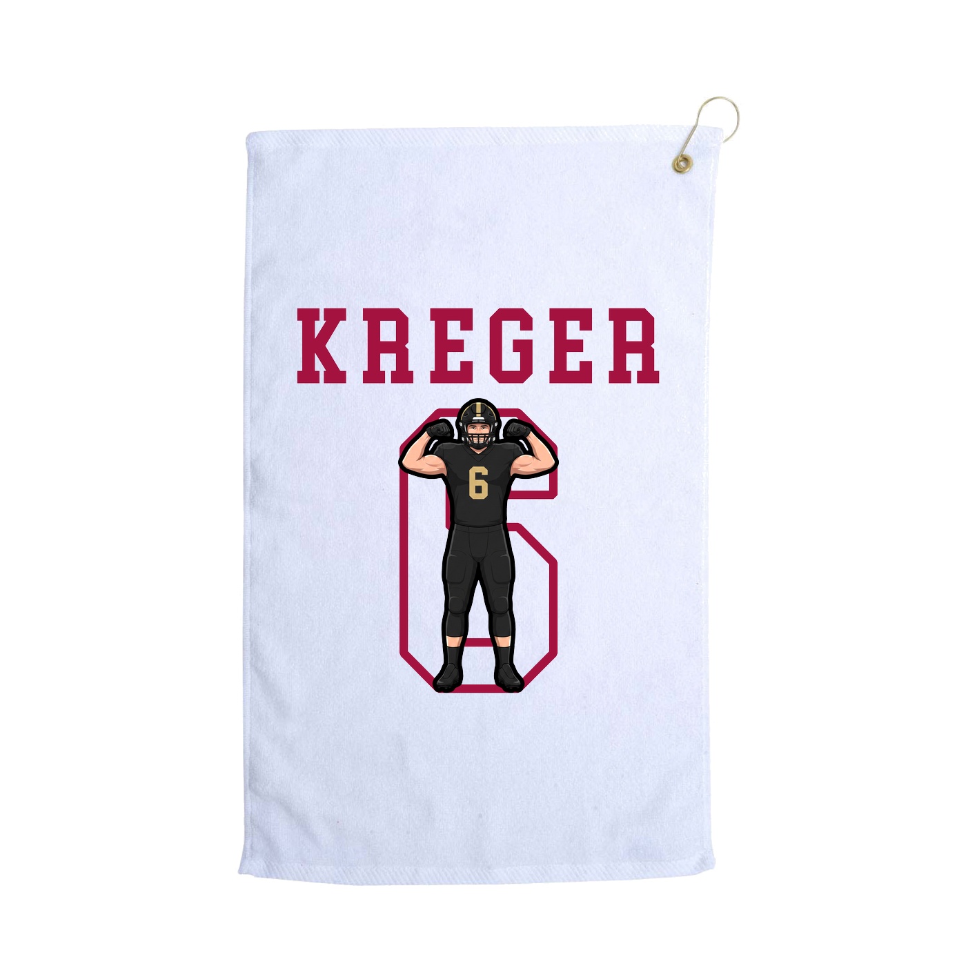 Golf Towel — Shirsey in White