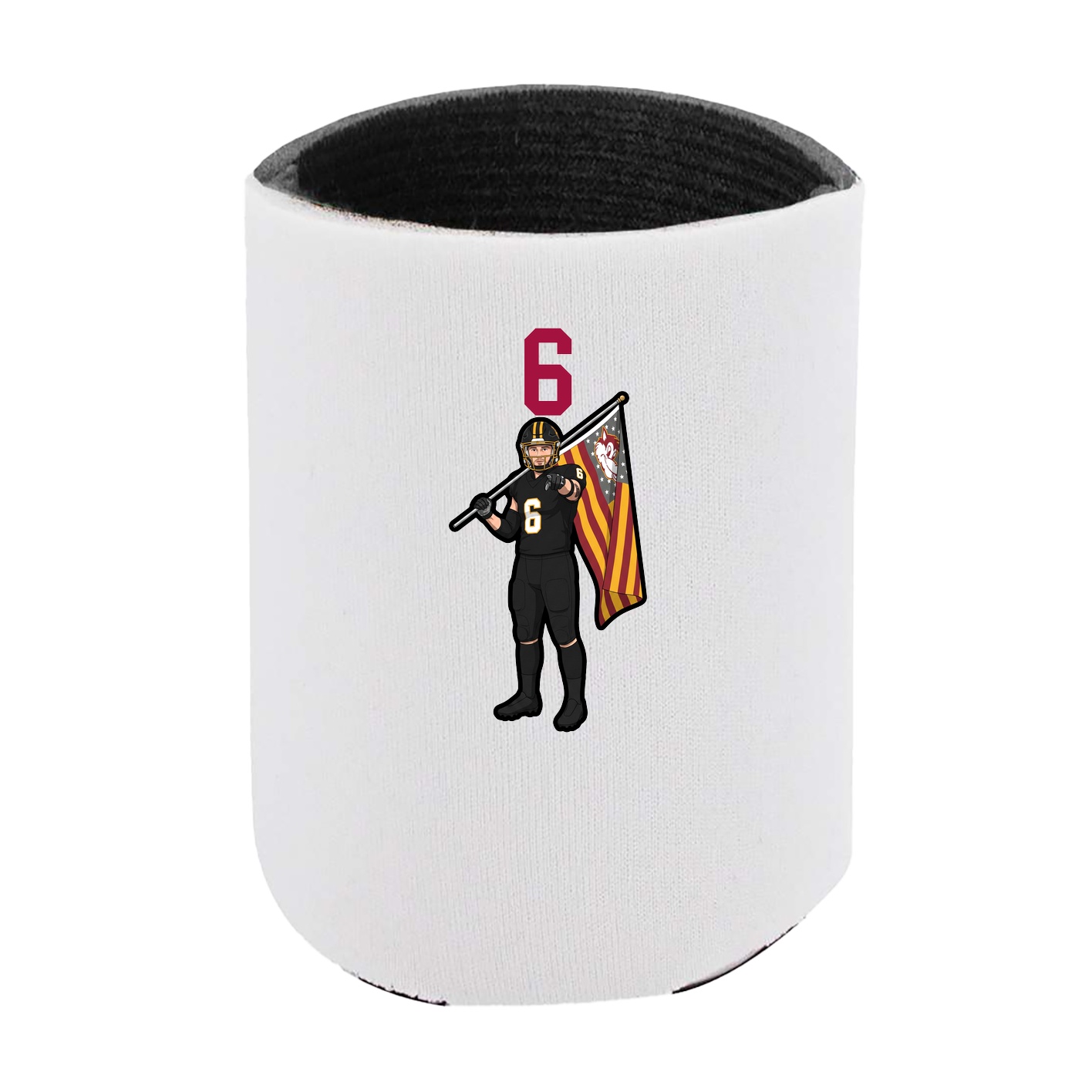 Can Holder — Number Top in White
