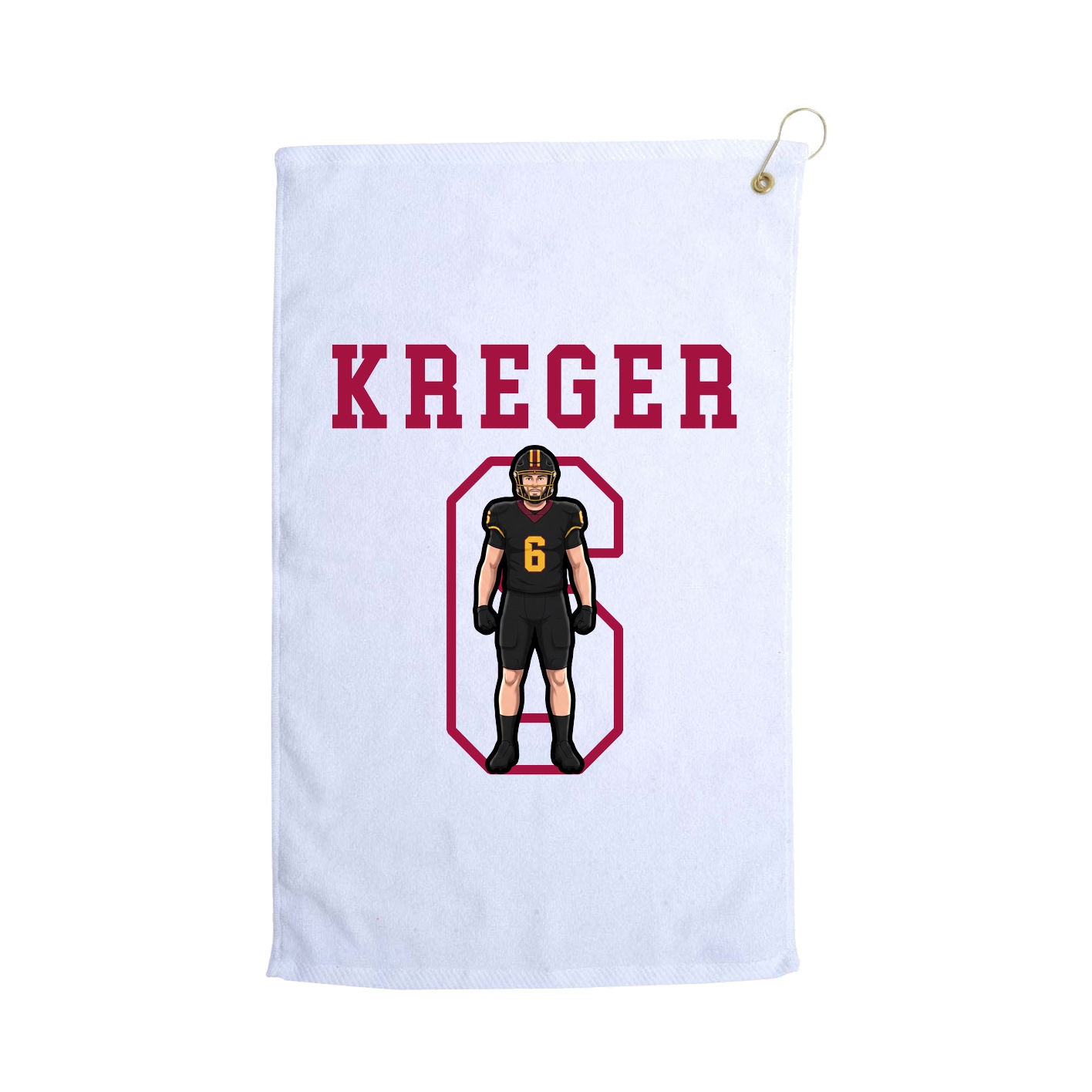 Golf Towel — Shirsey in White