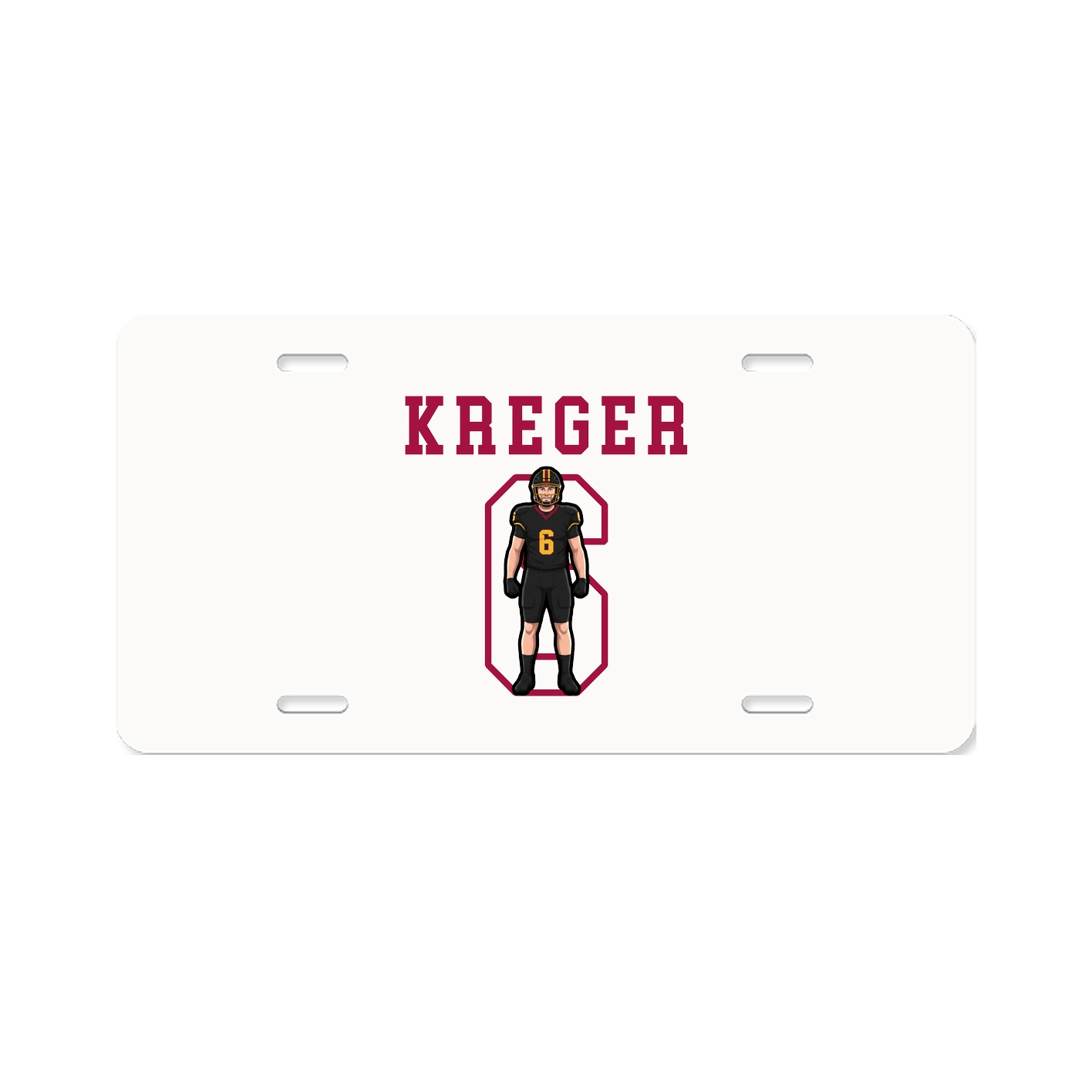 License Plate — Shirsey in Classic