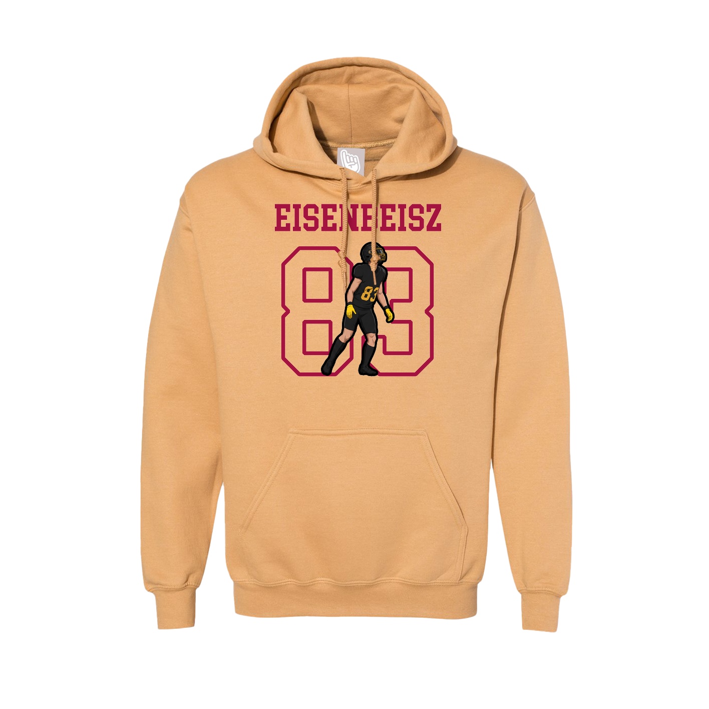 Hoodie — Shirsey in Vegas Gold