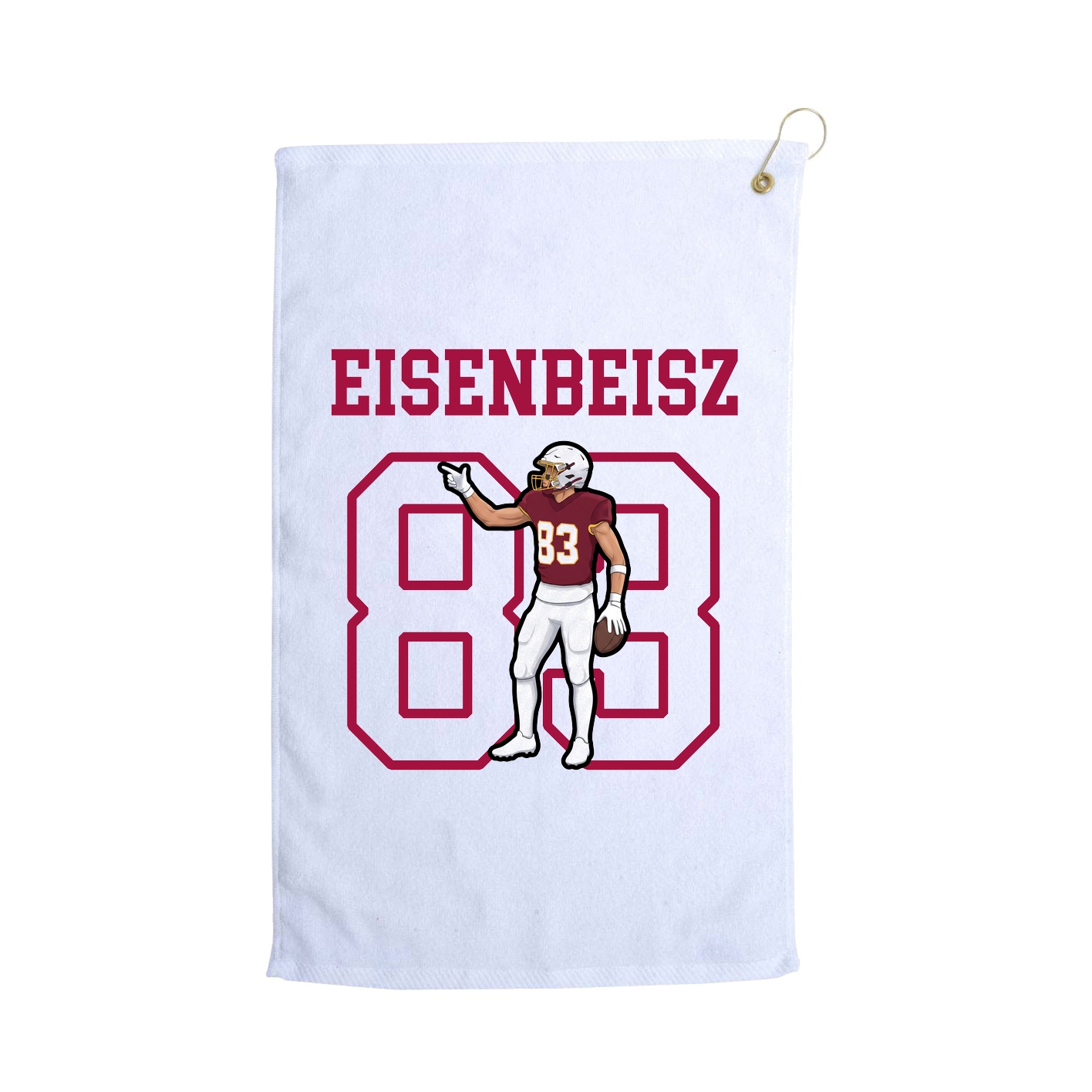 Golf Towel — Shirsey in White