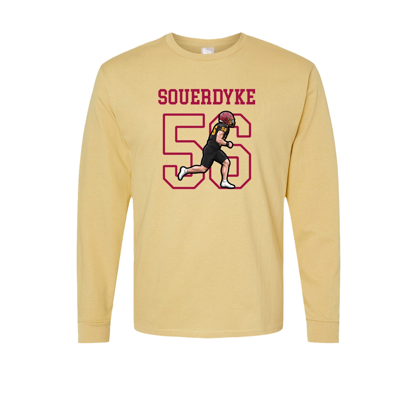 Long Sleeve Tee — Shirsey in Vegas Gold