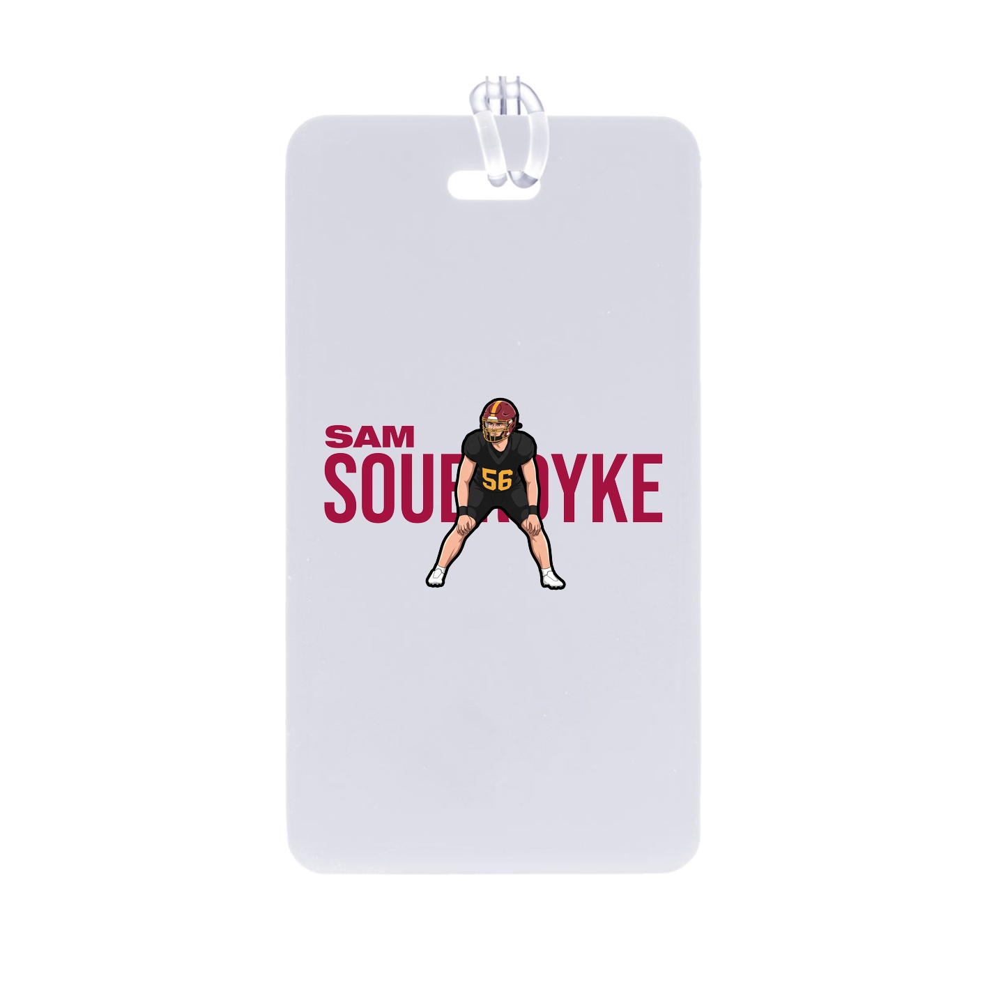 Bag Tag — Player Name in Classic
