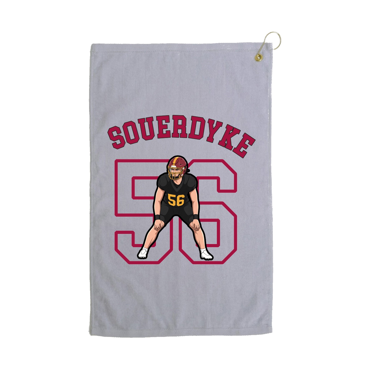 Golf Towel — Shirsey Arch in Grey