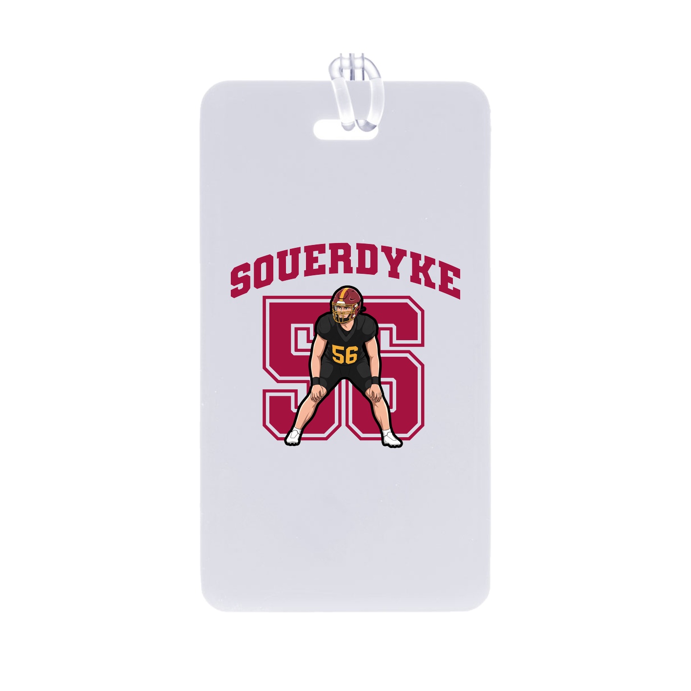 Bag Tag — Number in Classic