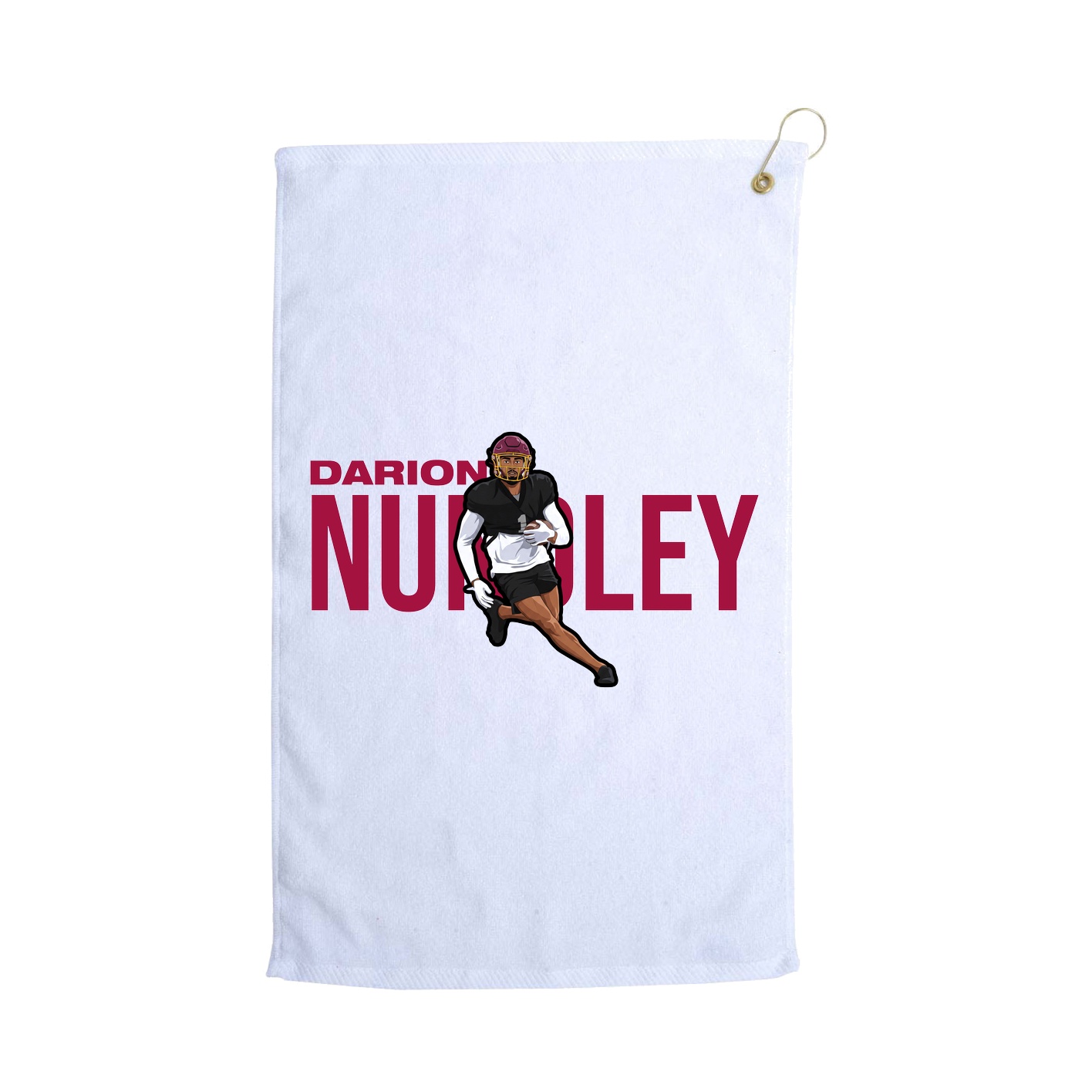 Golf Towel — Player Name in White