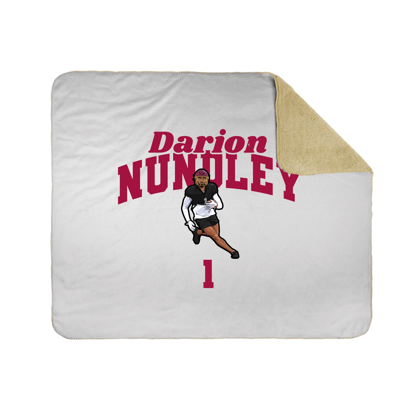 Throw Blanket — Signature Arch in White