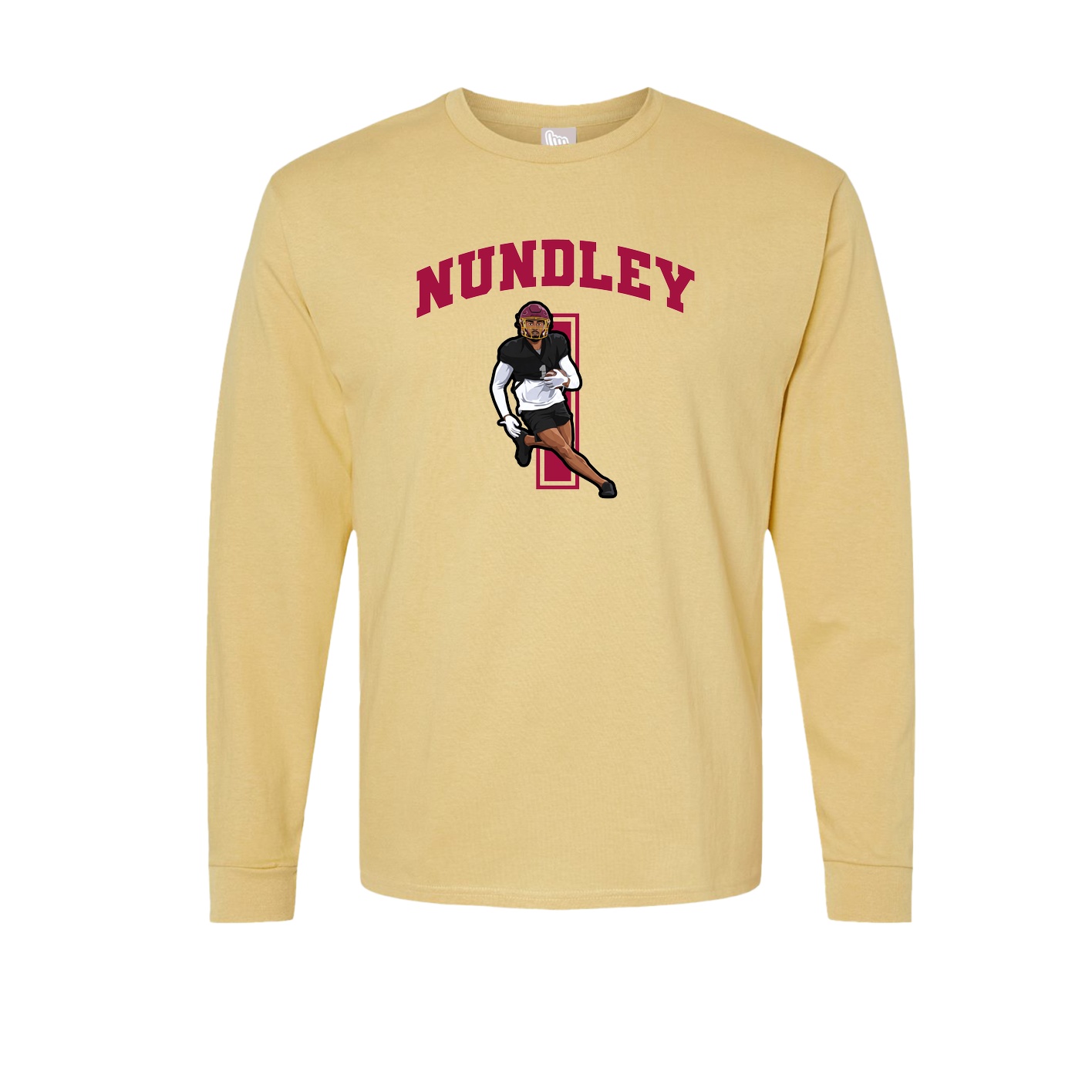 Long Sleeve Tee — Number in Vegas Gold